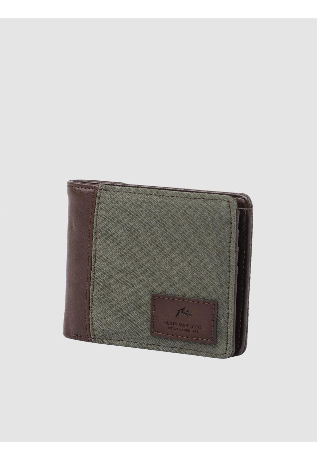 Billetera Hombre CLEAN BREAK WALLET Café Rusty-3