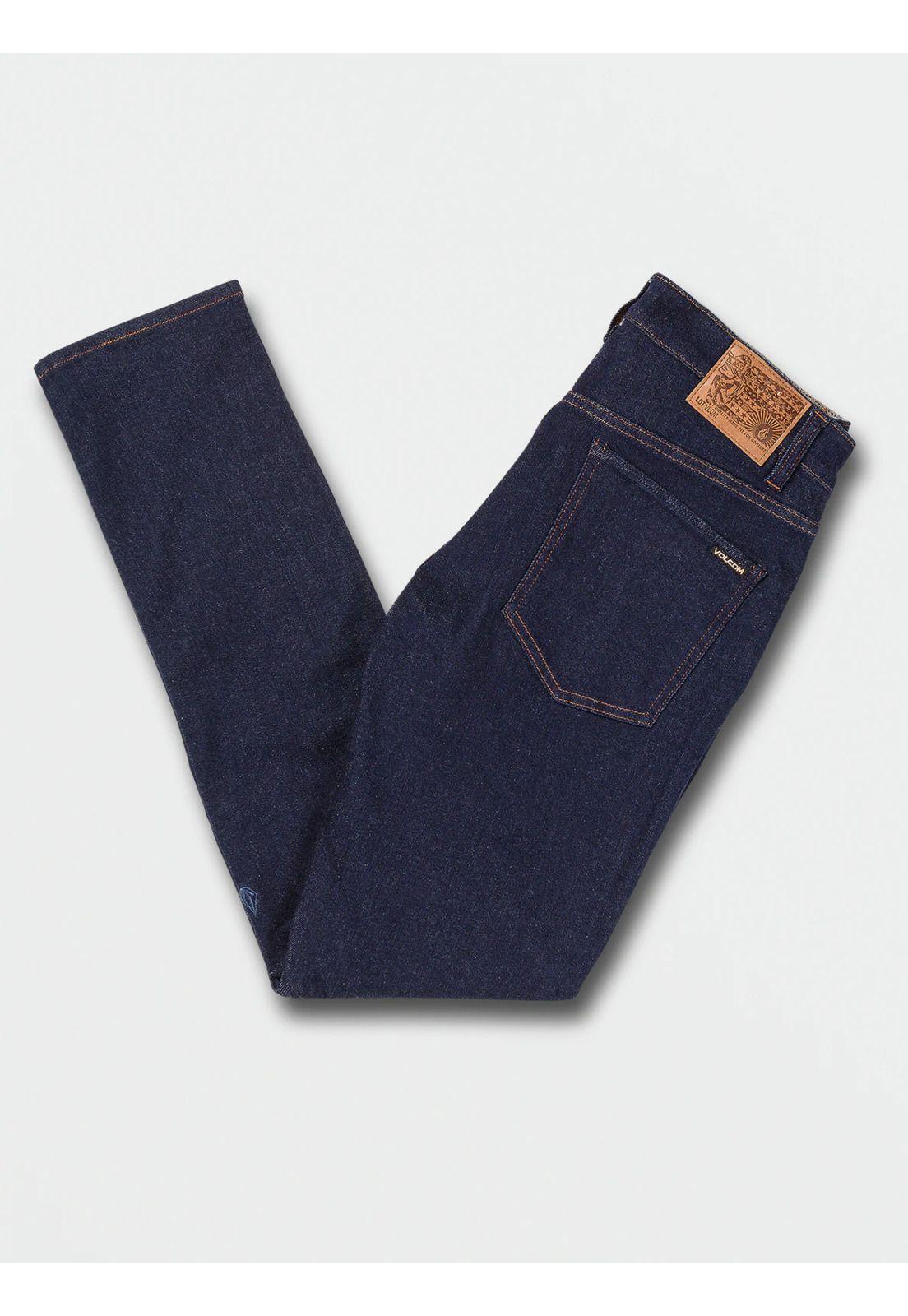 Jeans 2X Vorta Hombre Azul Volcom-0