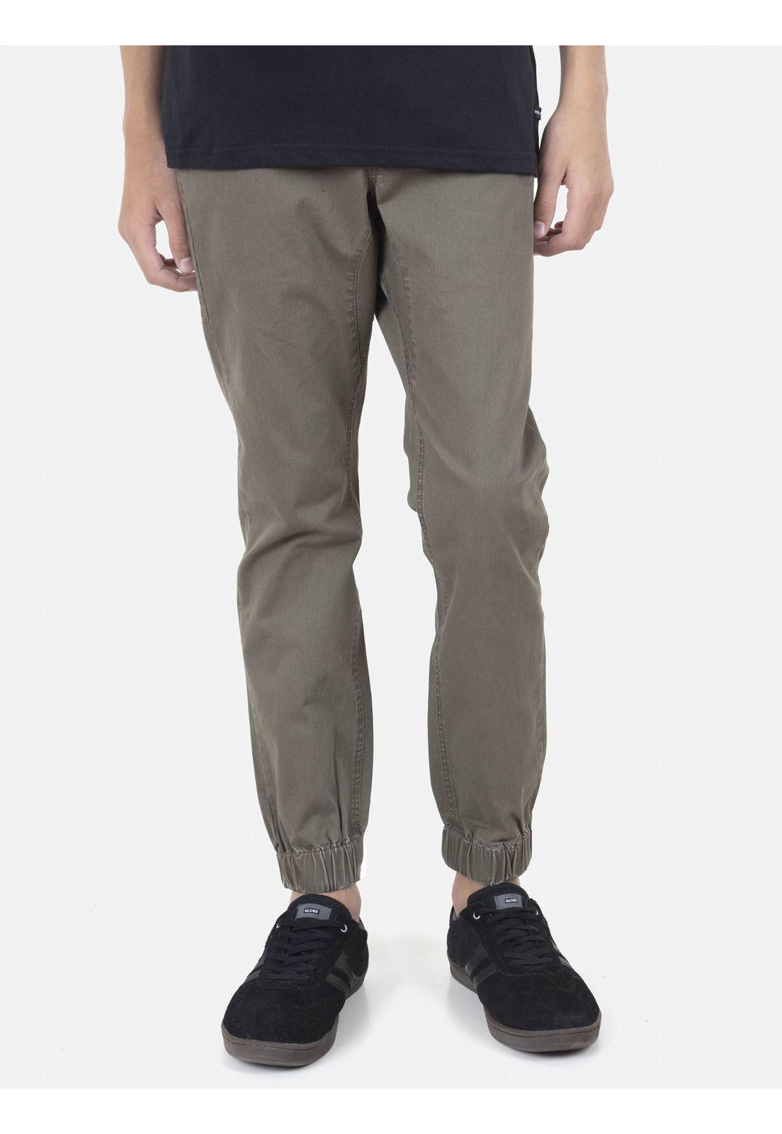 Pantalon Juvenil 7N189-MI22 Verde Volcom-0