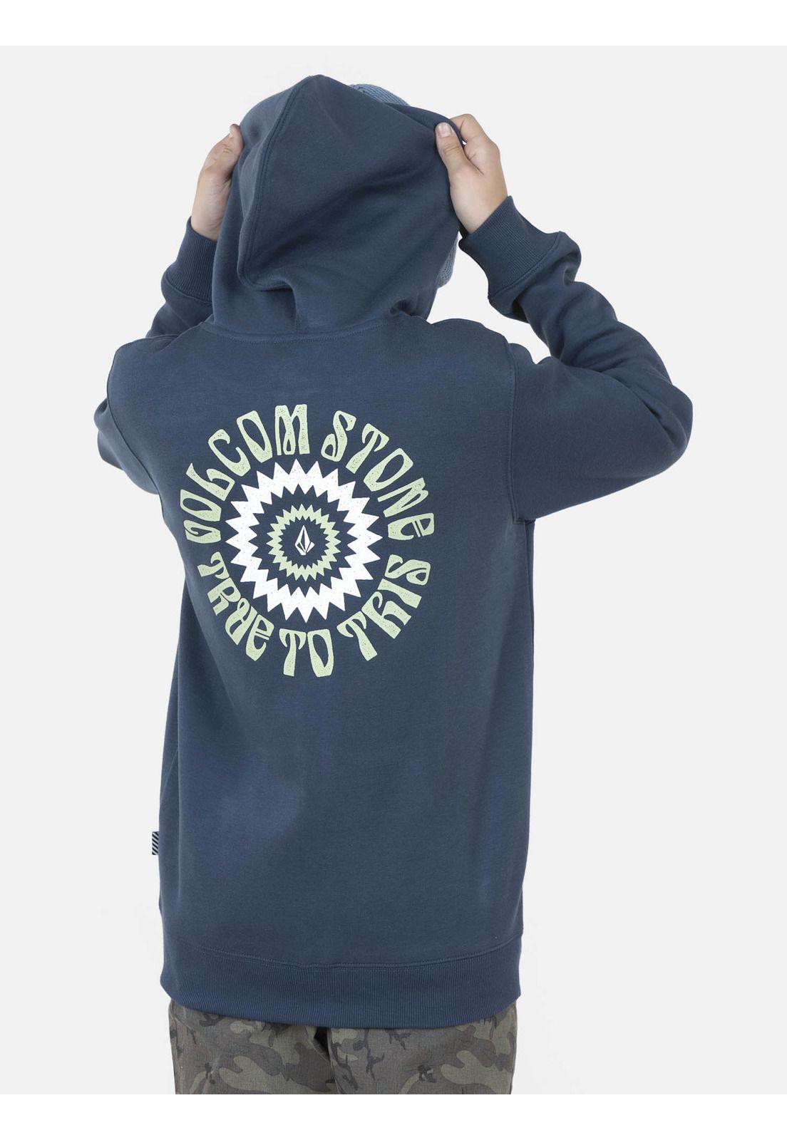 Poleron Juvenil OPPER LSE Azul Volcom-1