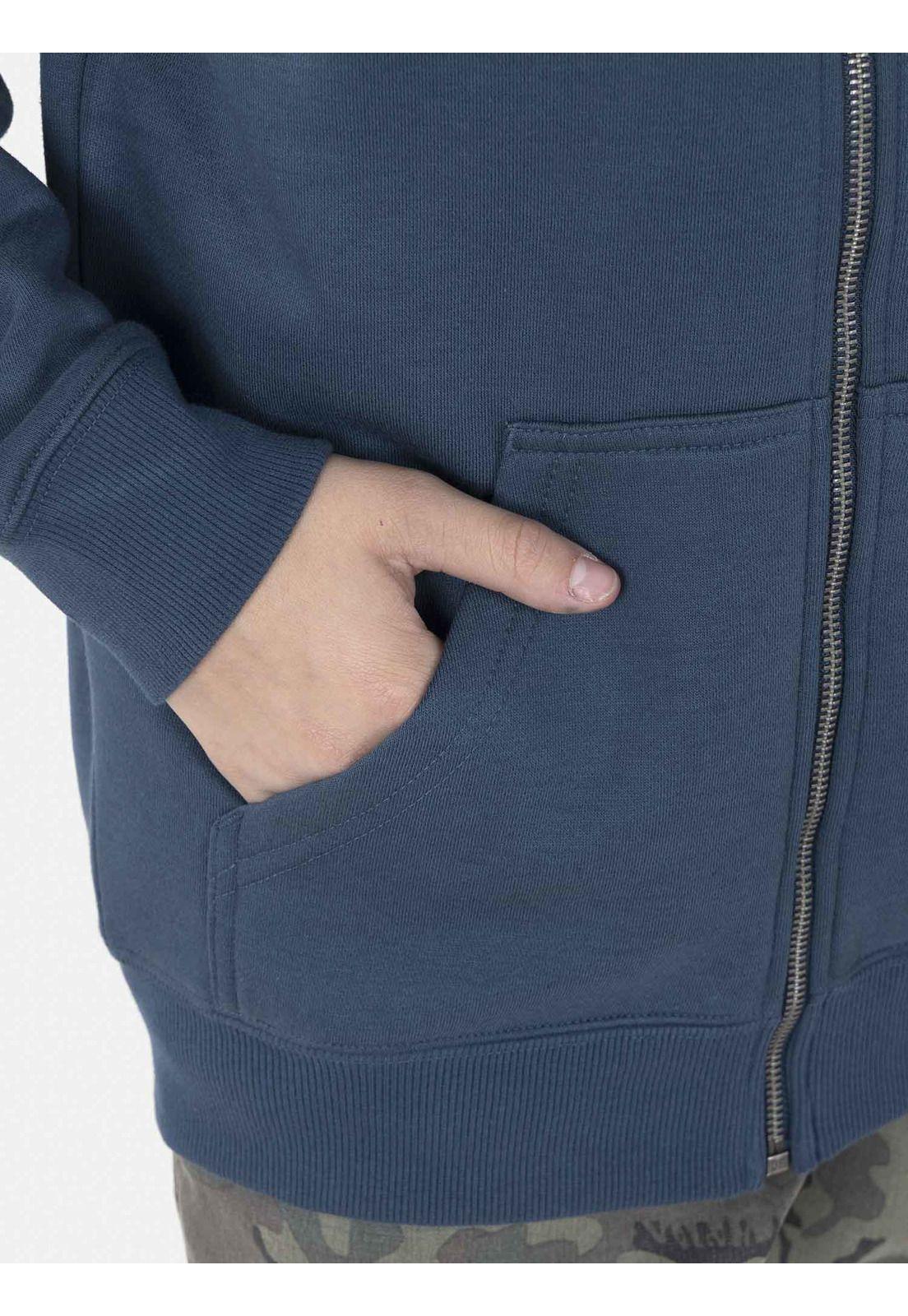 Poleron Juvenil OPPER LSE Azul Volcom-2