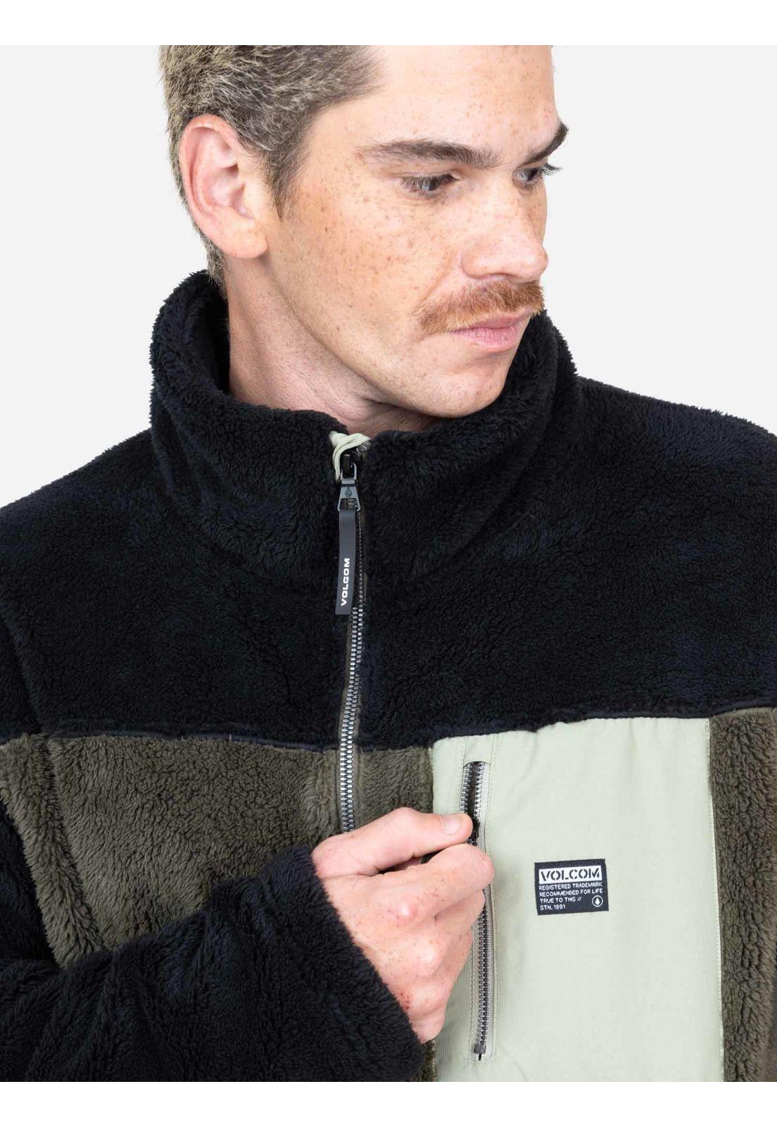 Poleron Bound Verde Hombre Volcom-2