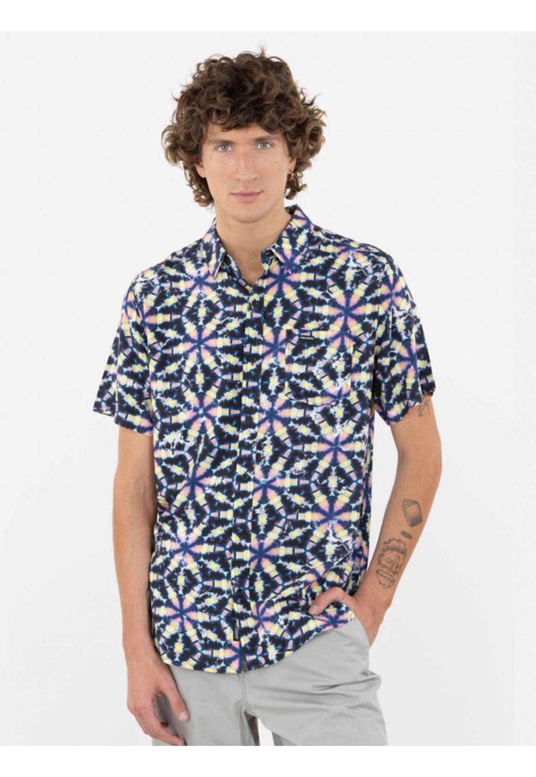 Camisa kaleido dye short sleeve shirt  Hombre Multicolor Volcom-0