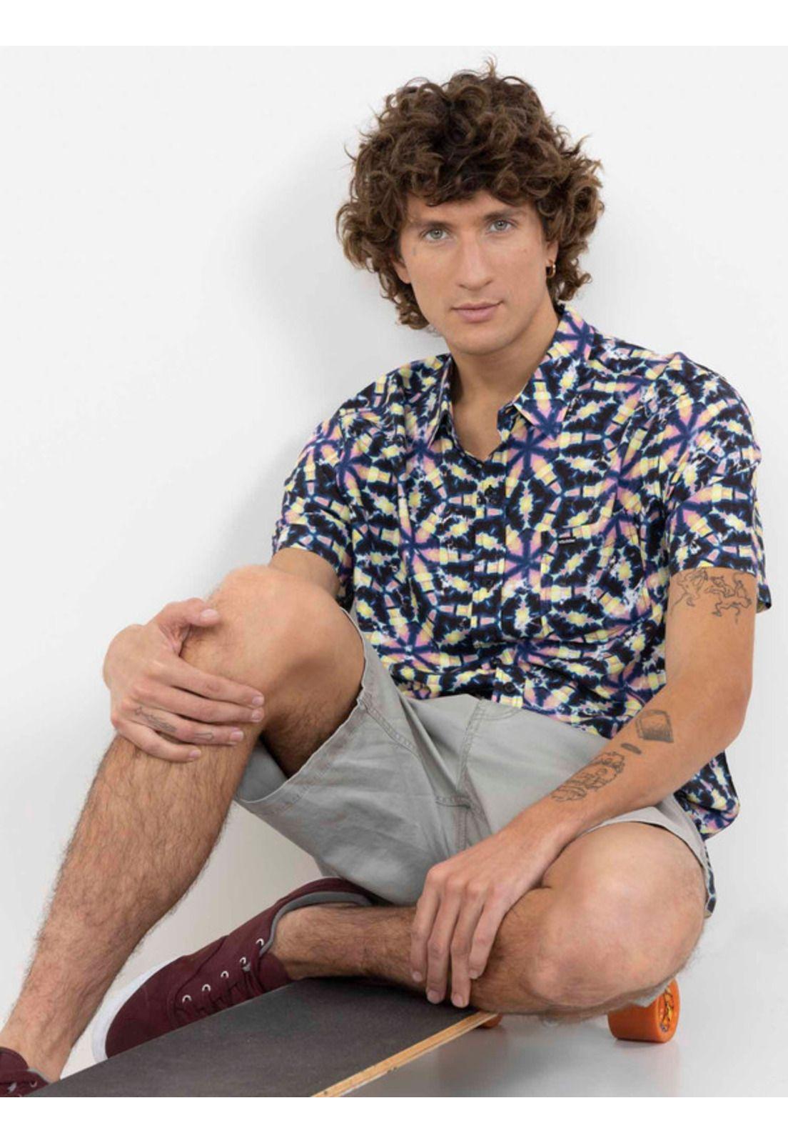 Camisa kaleido dye short sleeve shirt  Hombre Multicolor Volcom-5