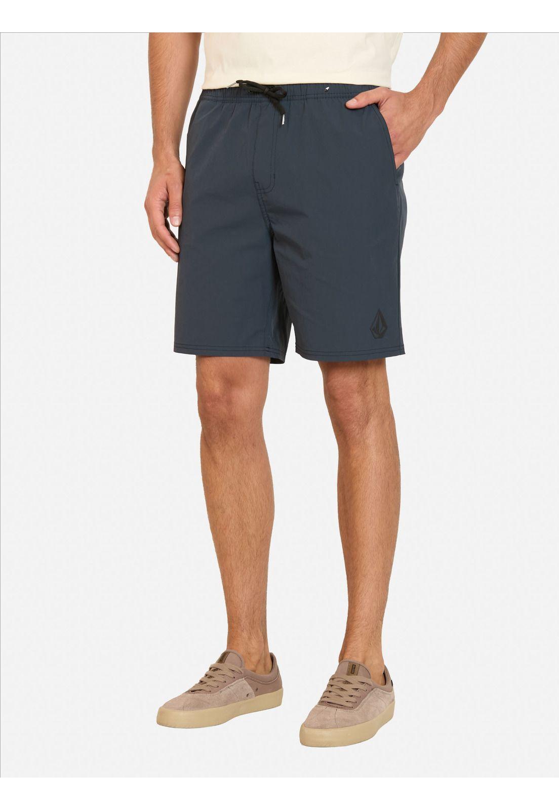 Bermuda Rueda Gris Hombre Volcom-0