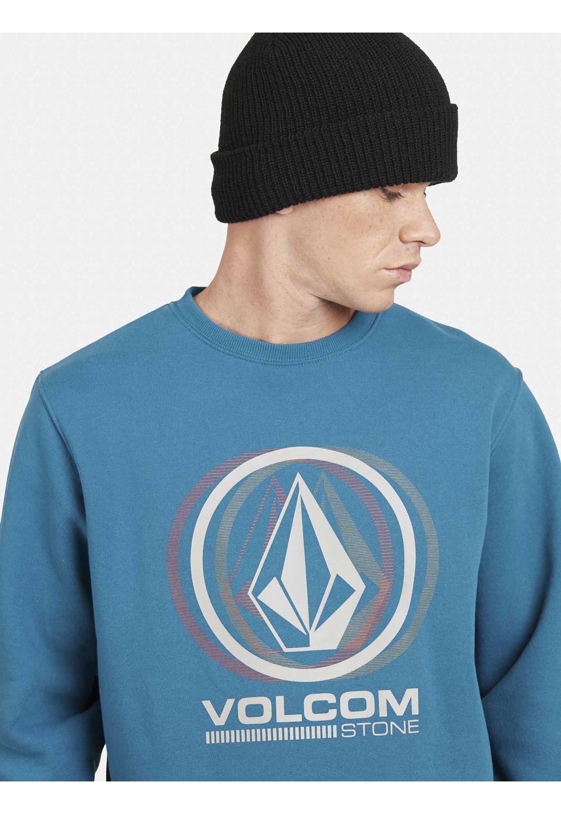 Poleron VLCM STONE Hombre Azul Volcom-3