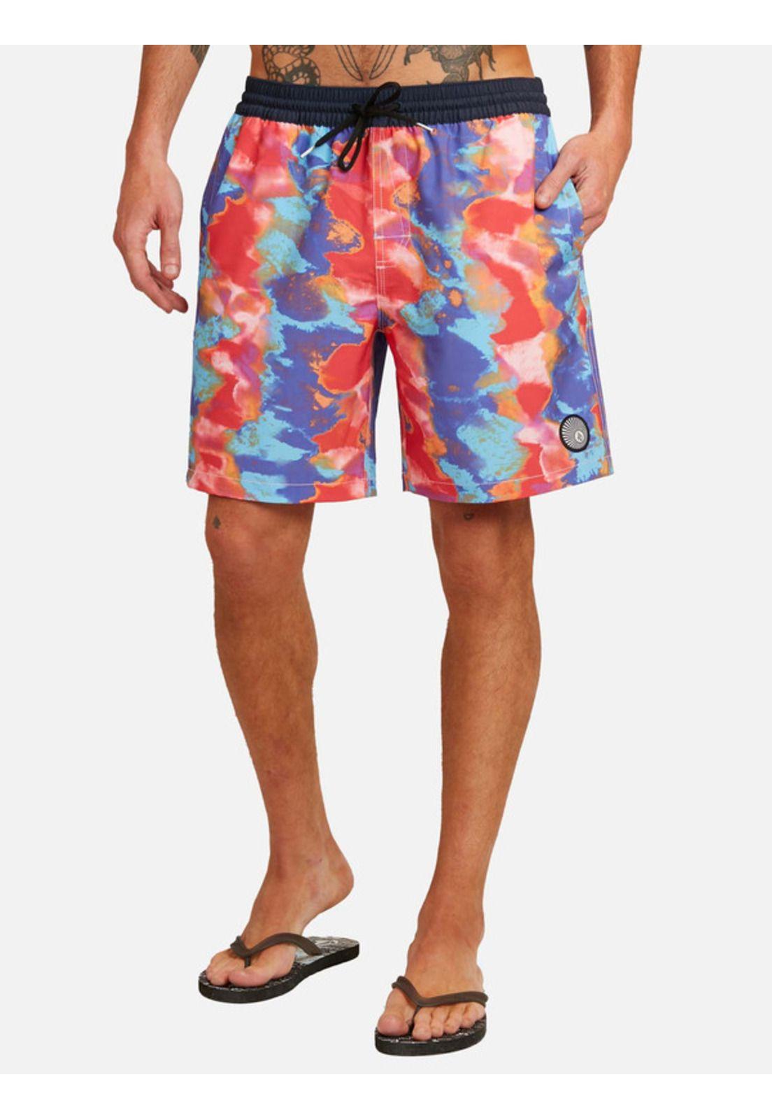 Traje De Baño Psychwash Trunks Multicolor Hombre volcom-0