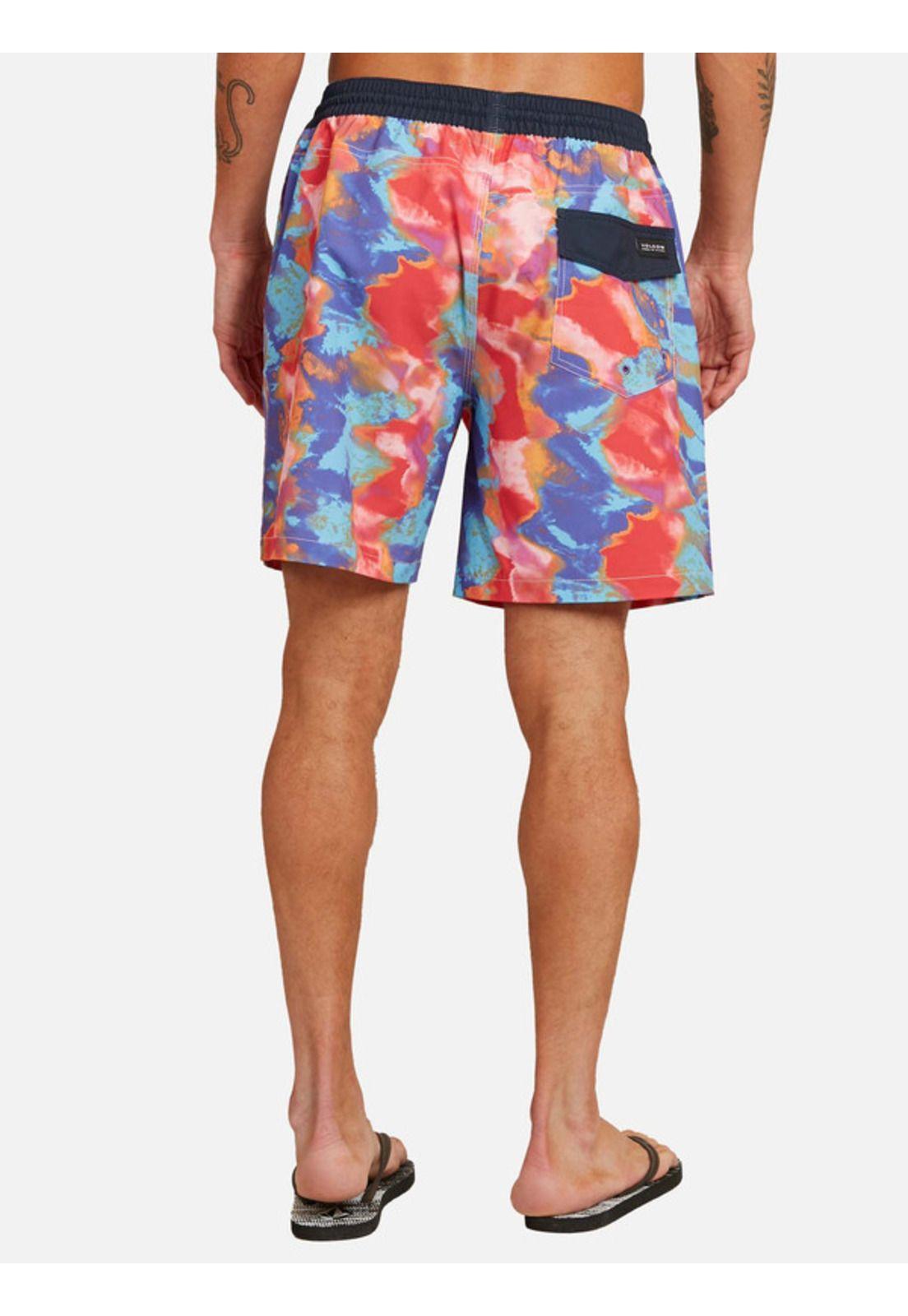 Traje De Baño Psychwash Trunks Multicolor Hombre volcom-1