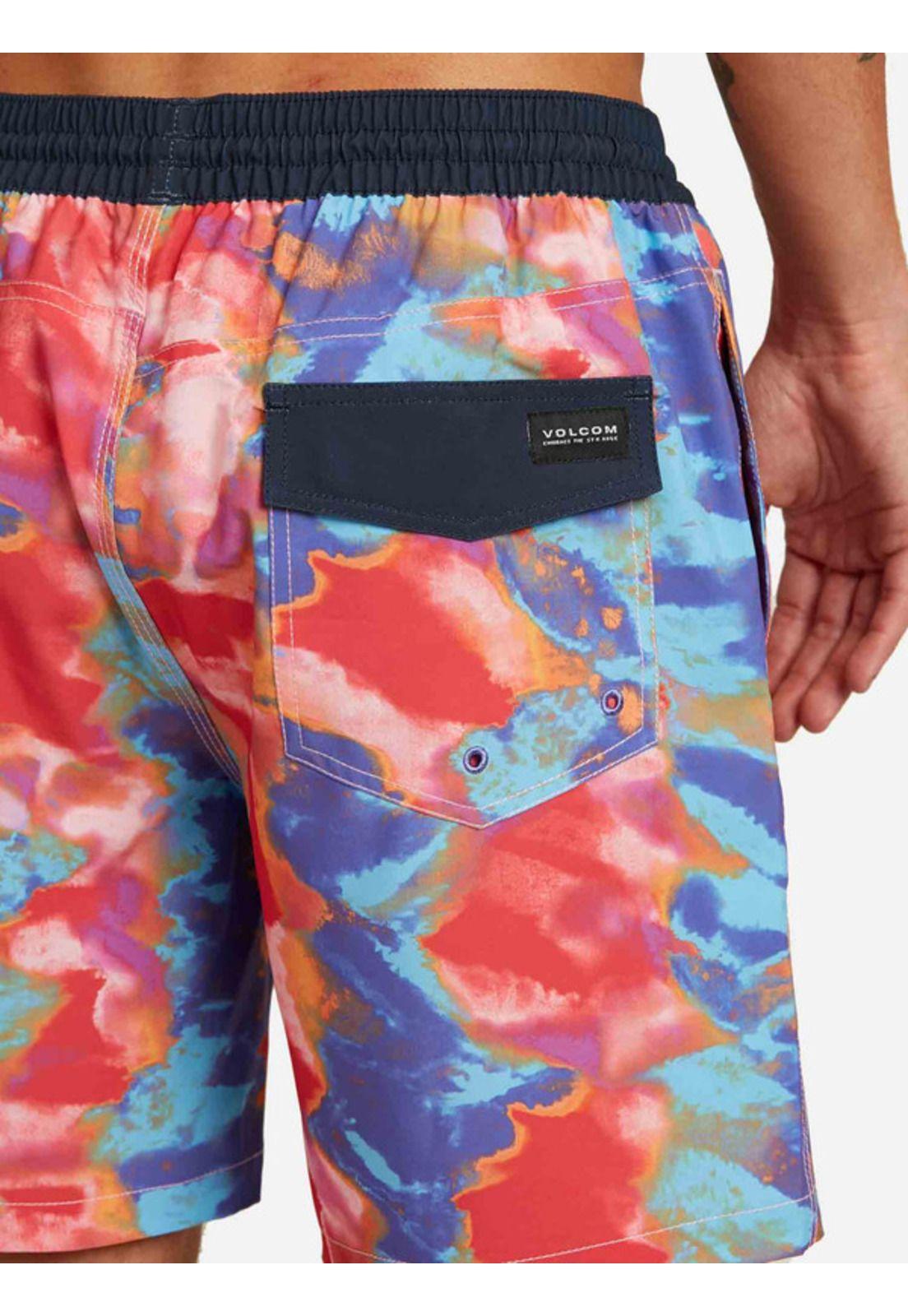 Traje De Baño Psychwash Trunks Multicolor Hombre volcom-2