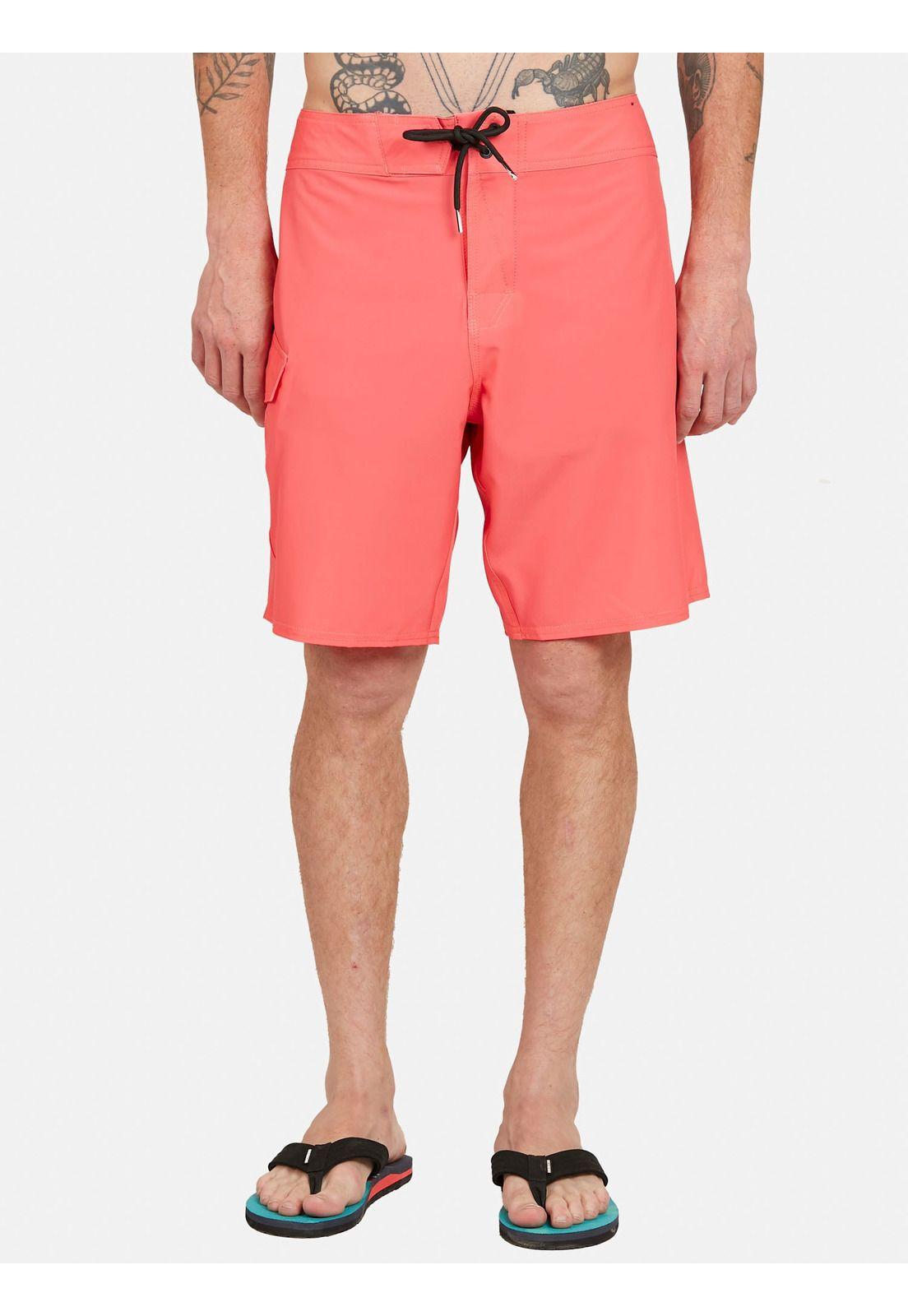 Traje de Baño LIDO SOLID TRUNKS Hombre Rosado Volcom-0