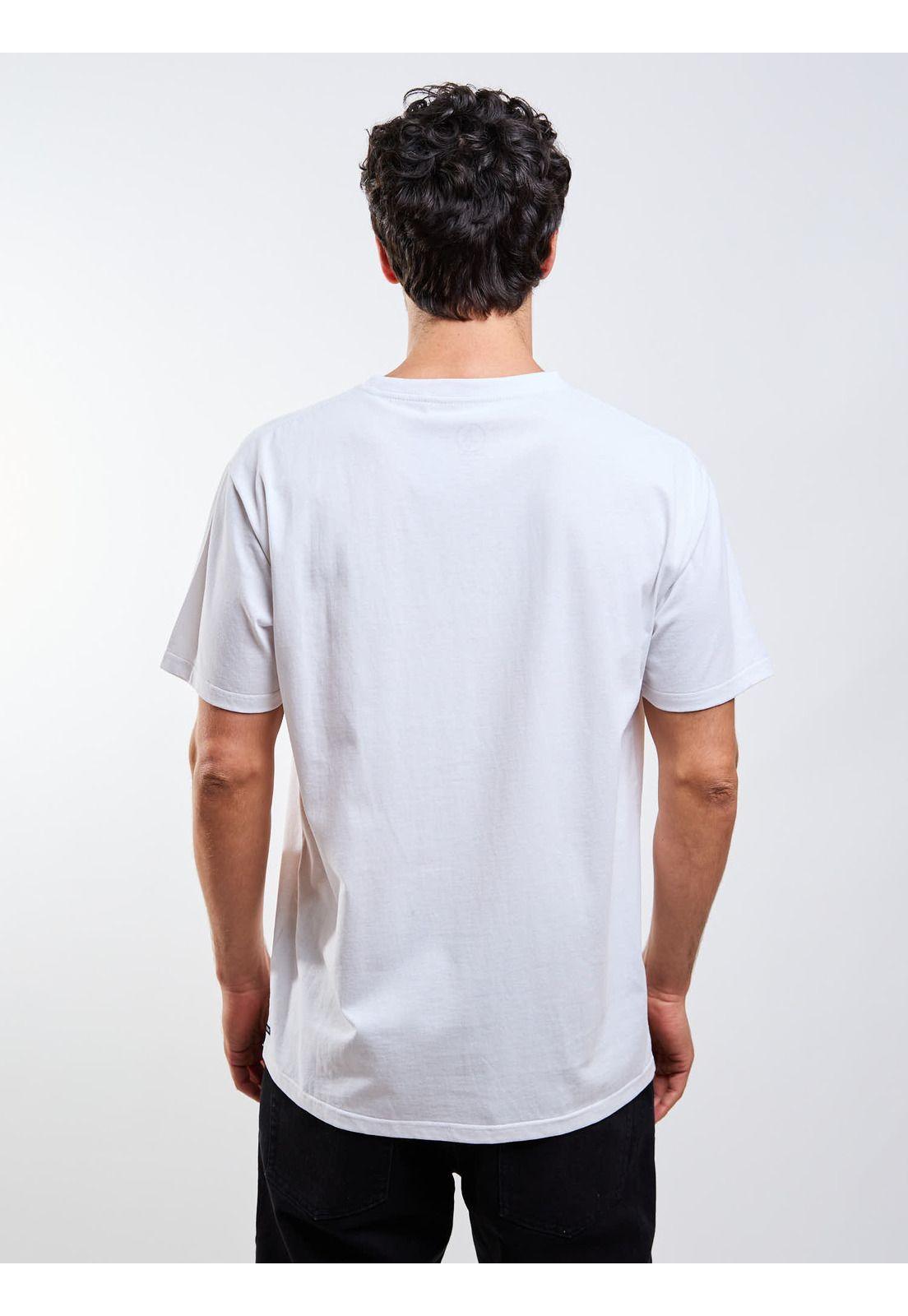 Polera MC Stoneblanks Bsc Blanco Hombre Volcom-4