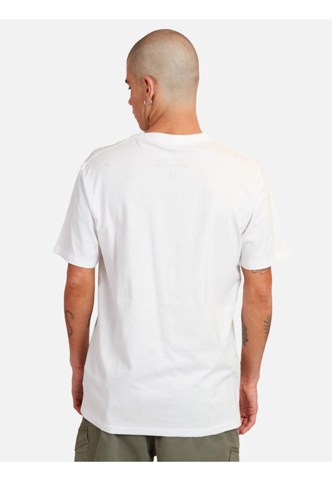 Polera Blanks Pckt Blanco Hombre Volcom-1