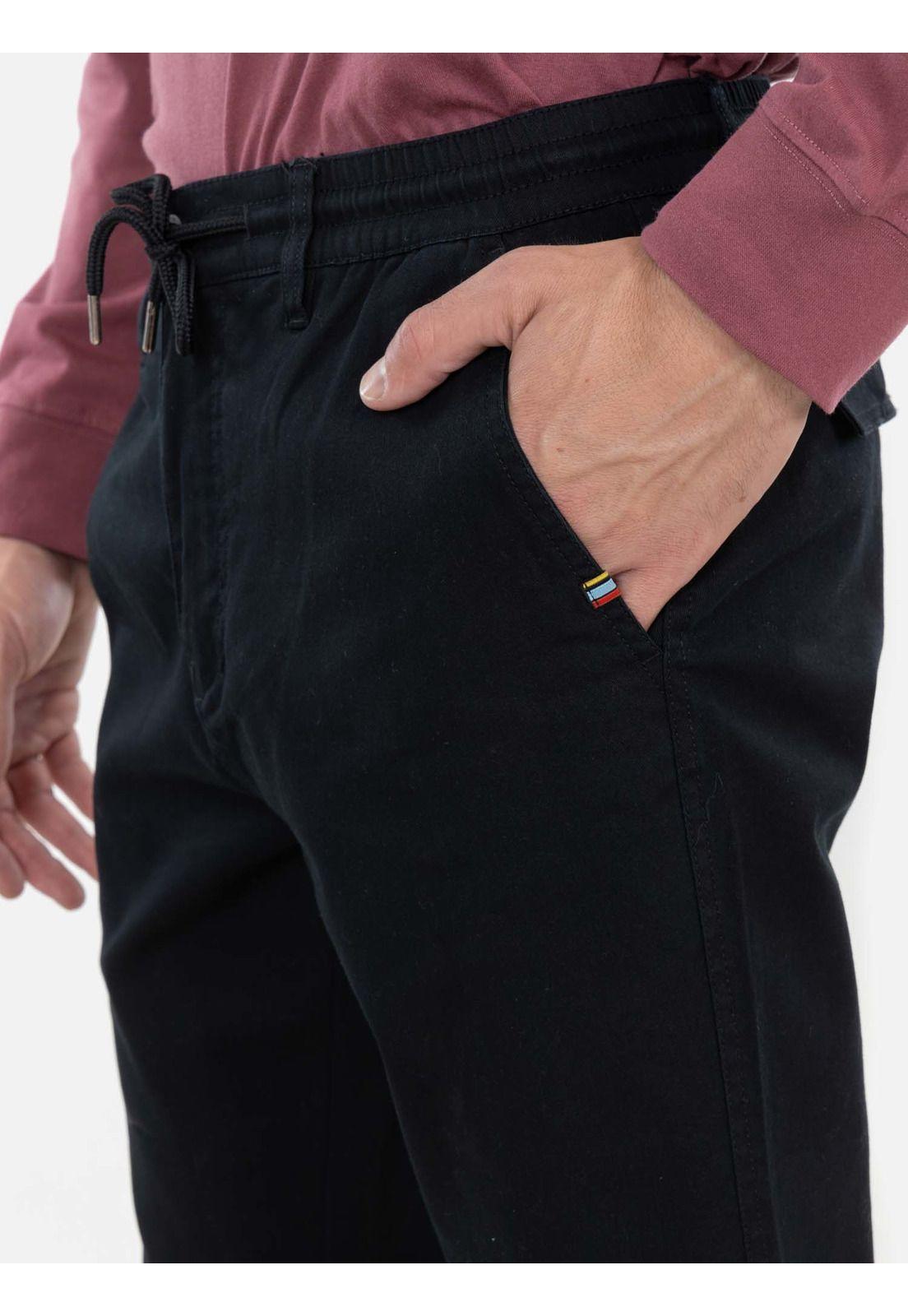 Pantalon Clash Negro Hombre Rusty-2