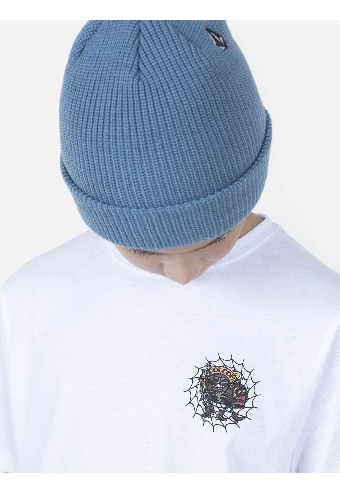 Polera Juvenil SKATE VITALS PROVOSTER S/S TEE Y Blanco Volcom-2