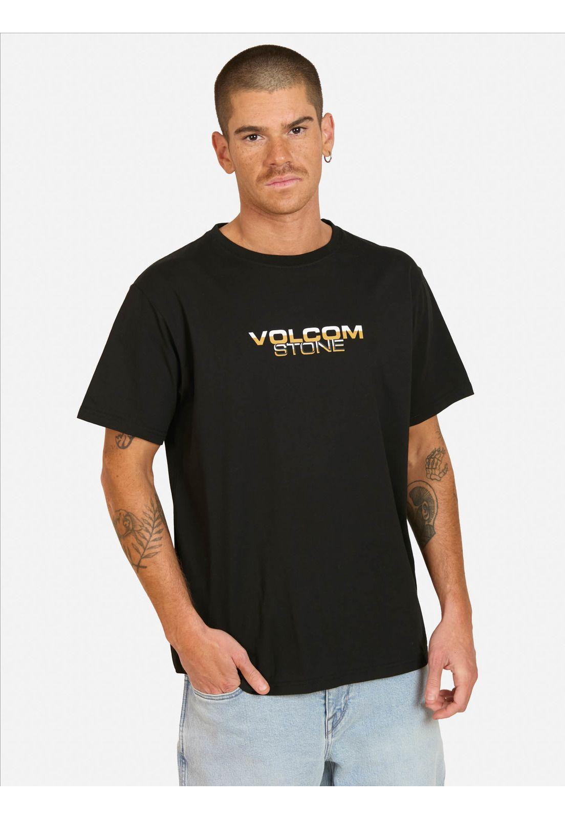 Polera MC Morristone Negro Hombre Volcom-0