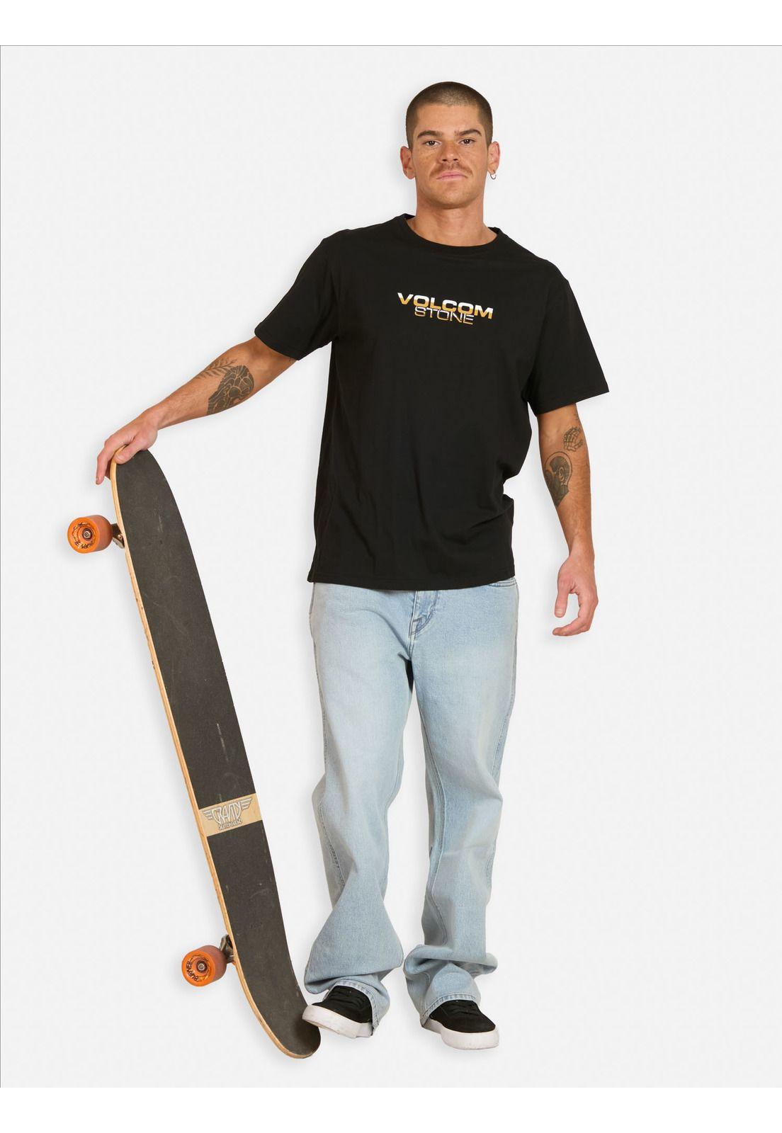 Polera MC Morristone Negro Hombre Volcom-3