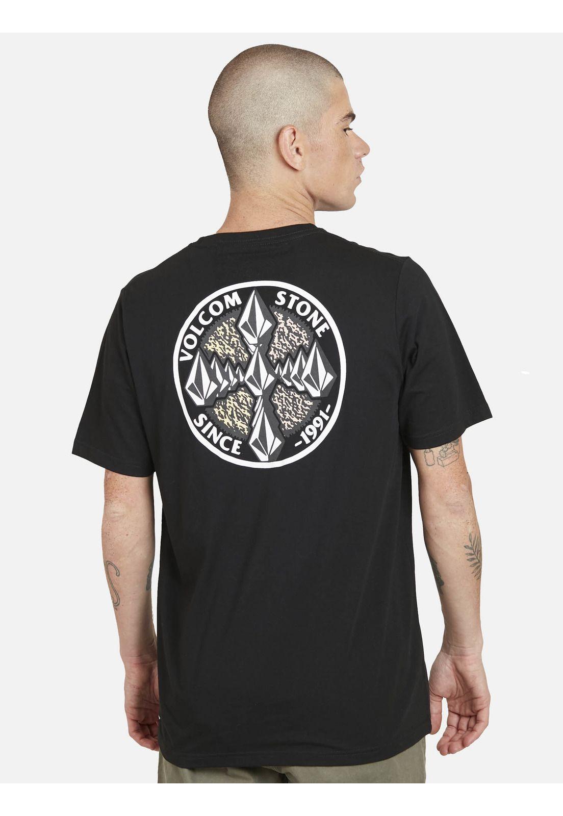 Polera SKETCHED S/S TEE Hombre Negro Volcom-1