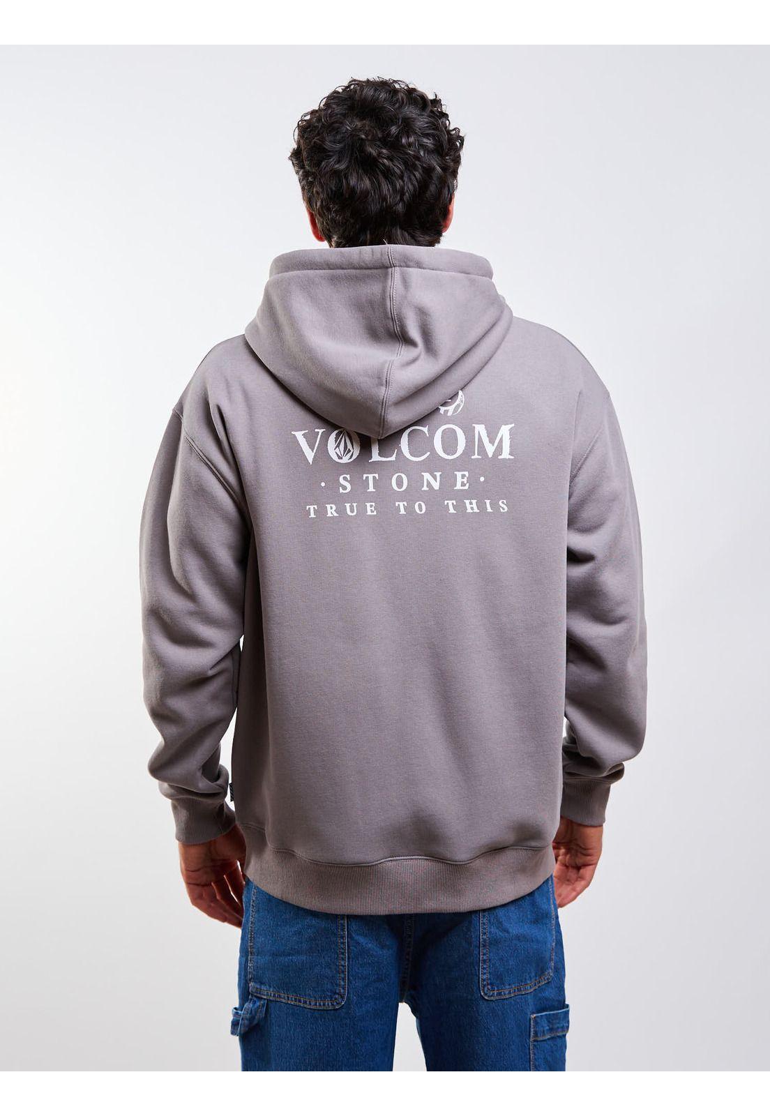 Poleron FZ Veevo Zip Café Hombre Volcom-1