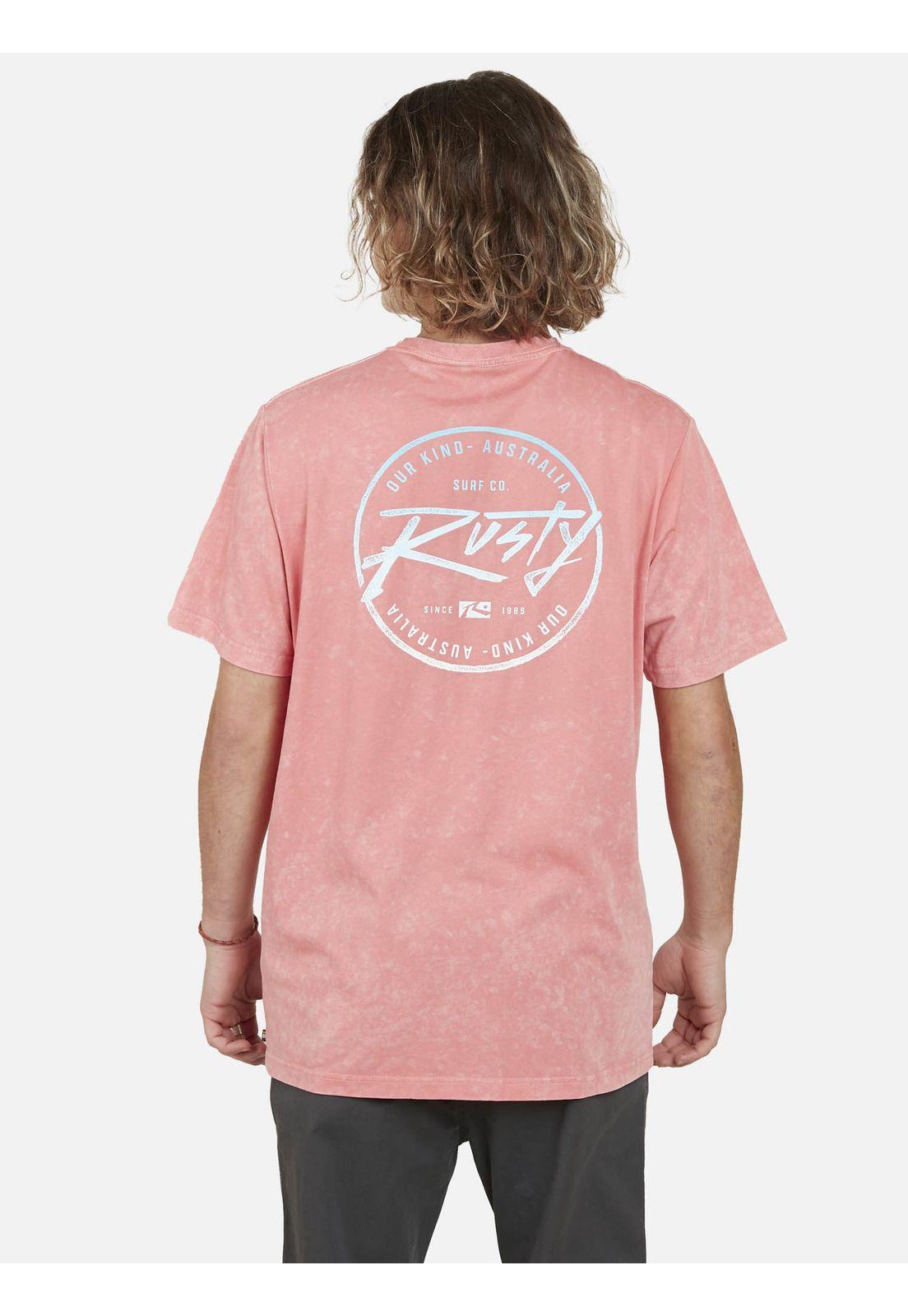 Polera Neo Rusty SS tee Hombre Rosado Rusty-1
