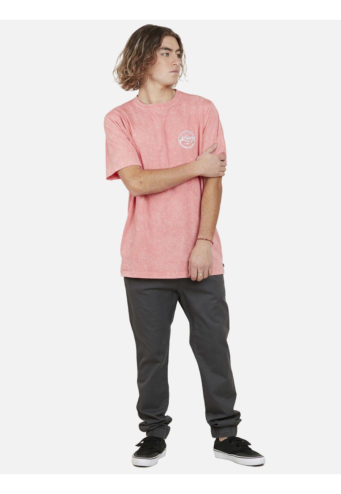 Polera Neo Rusty SS tee Hombre Rosado Rusty-3