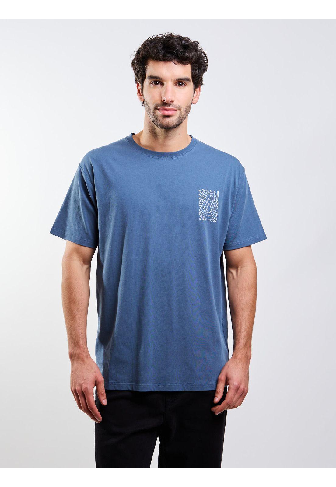 Polera MC Radiation Azul Hombre Volcom-0