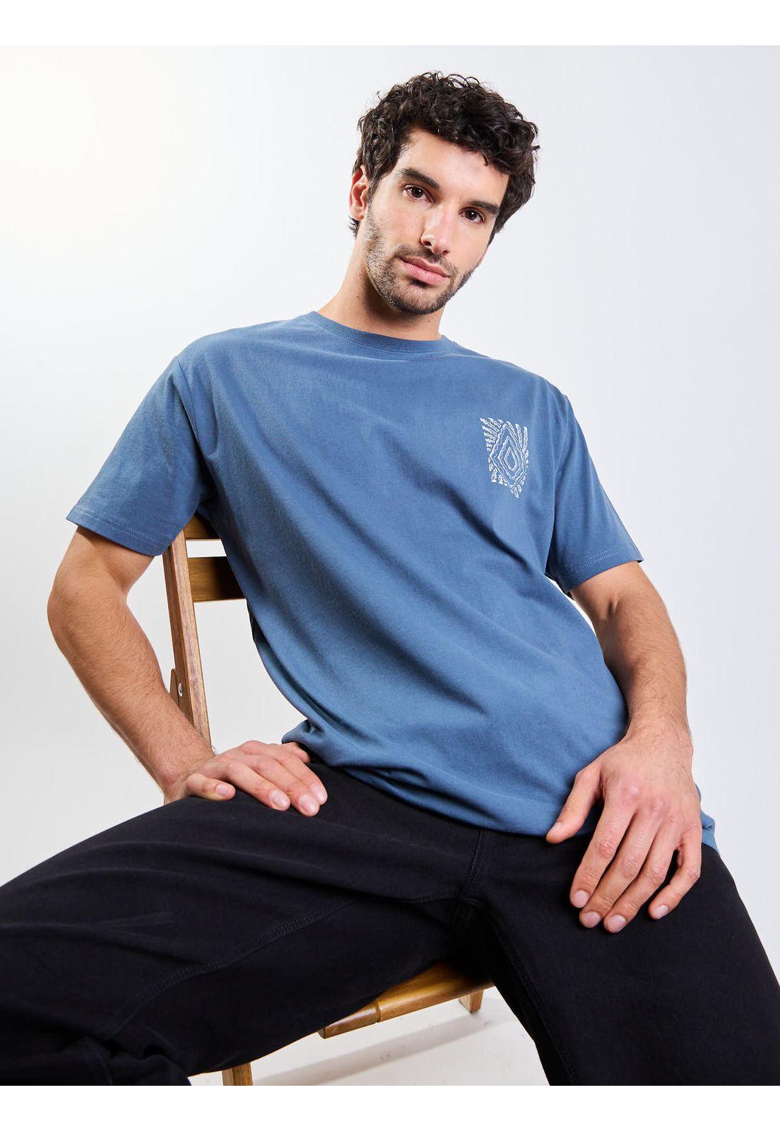 Polera MC Radiation Azul Hombre Volcom-5