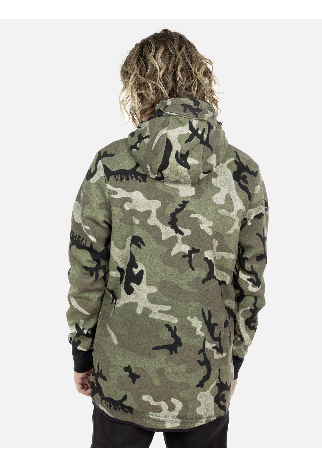 Poleron Café Hombre 7O358-MI20 Volcom-1