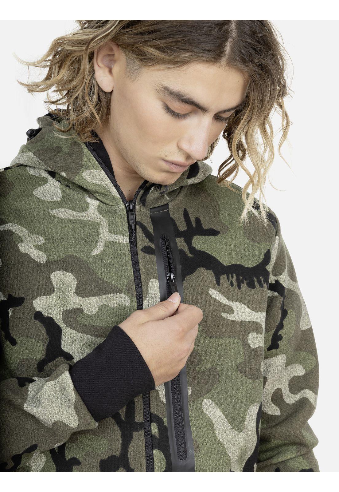 Poleron Café Hombre 7O358-MI20 Volcom-2