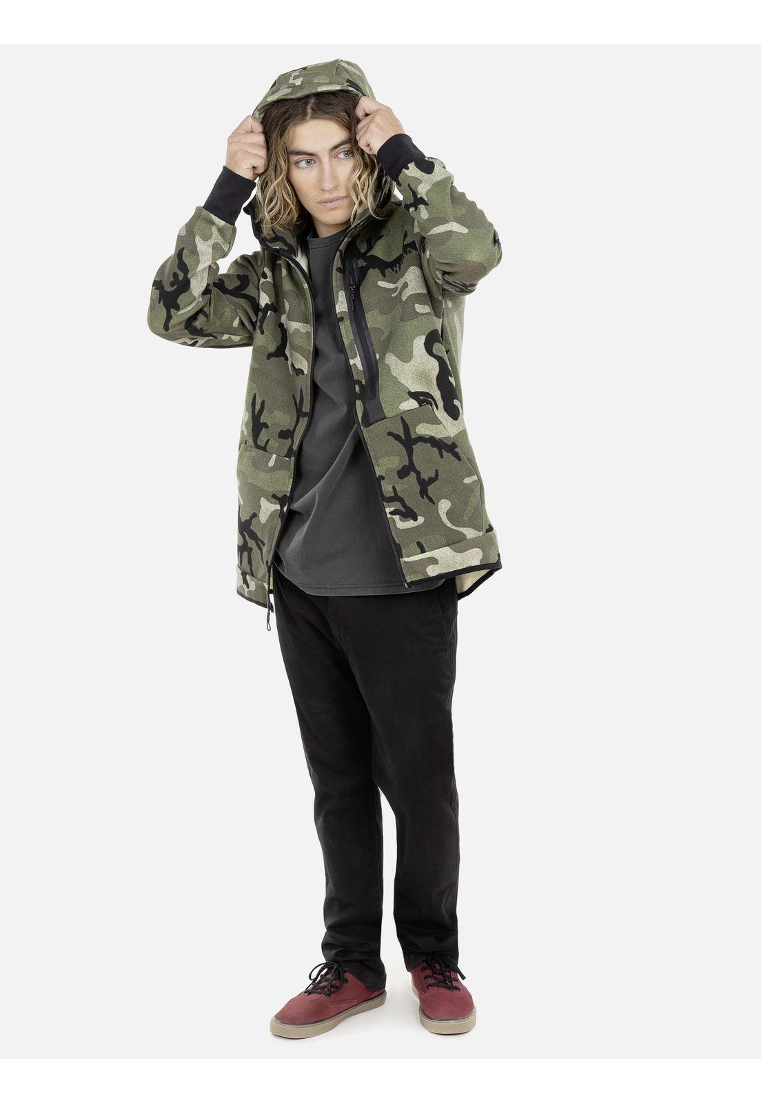 Poleron Café Hombre 7O358-MI20 Volcom-3