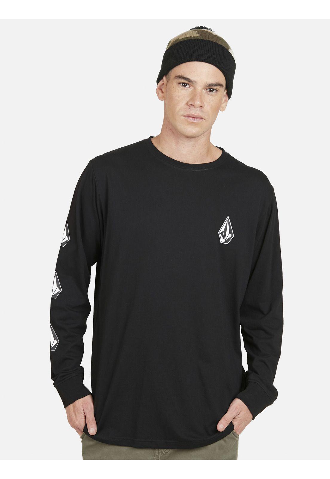 Polera DIAMOND VLCM Hombre Negro Volcom-0