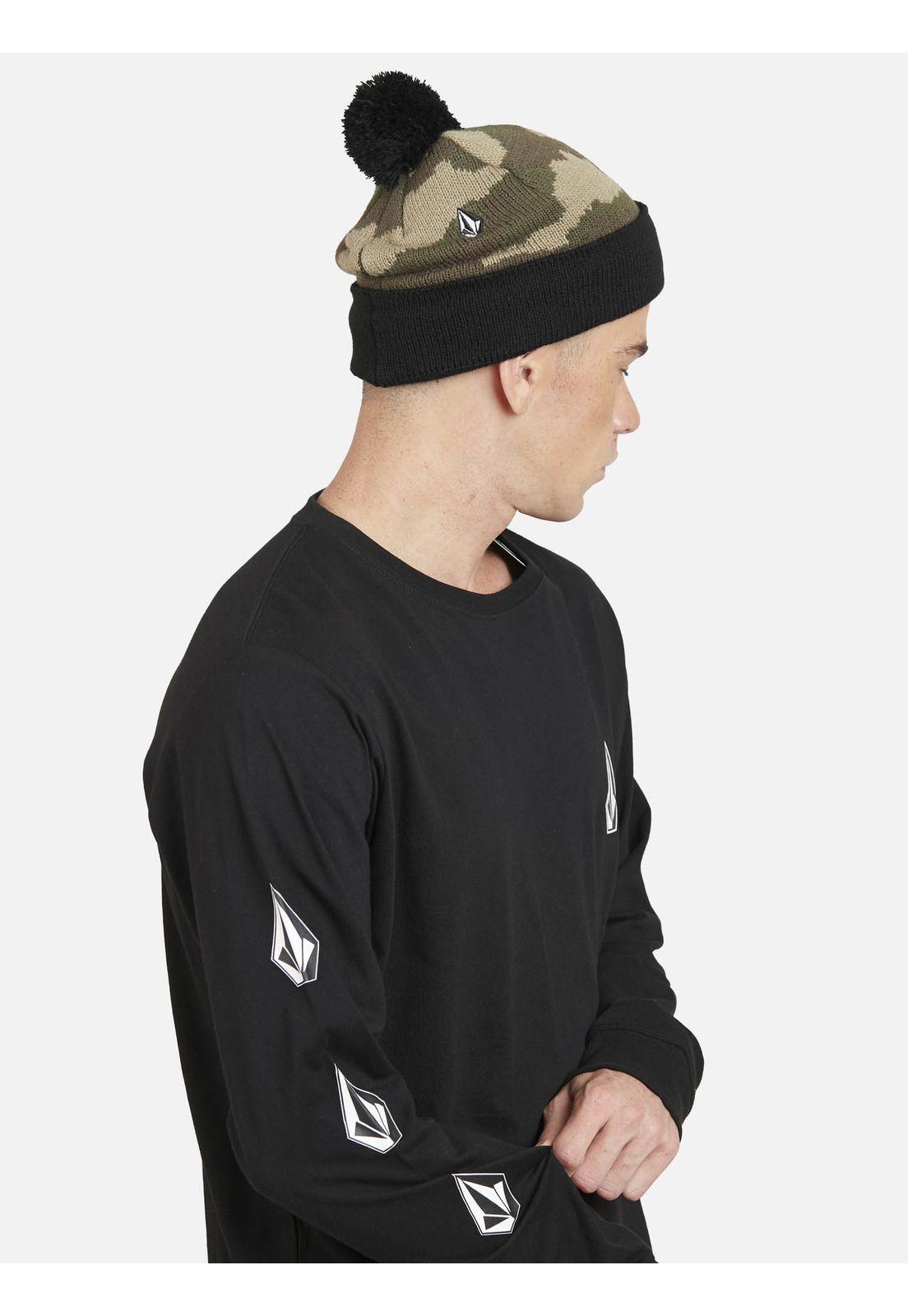 Polera DIAMOND VLCM Hombre Negro Volcom-4