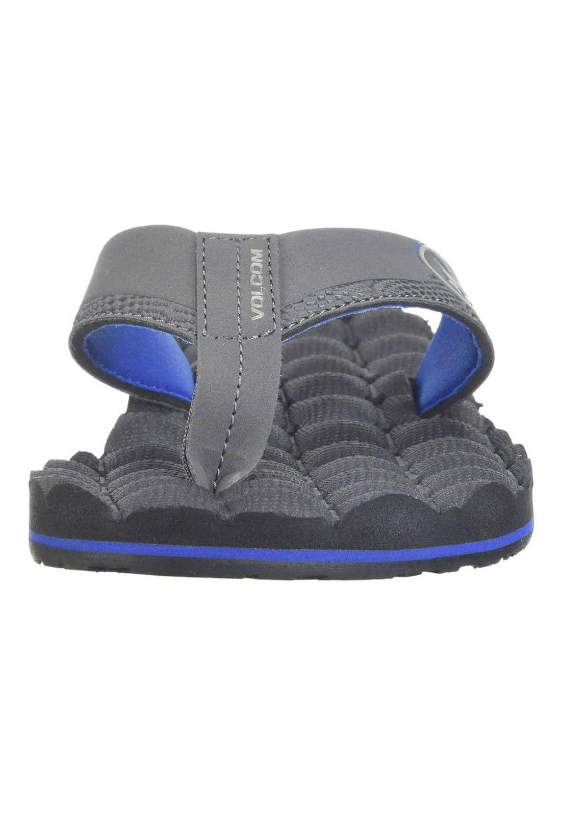 Sandalias RECLINER Hombre Negro Volcom-2