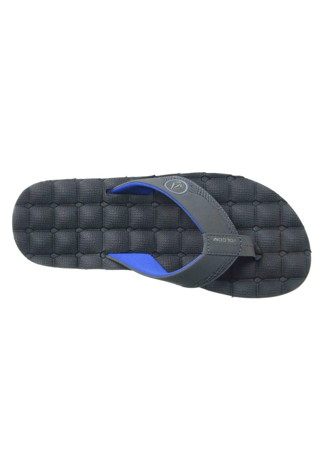 Sandalias RECLINER Hombre Negro Volcom-4