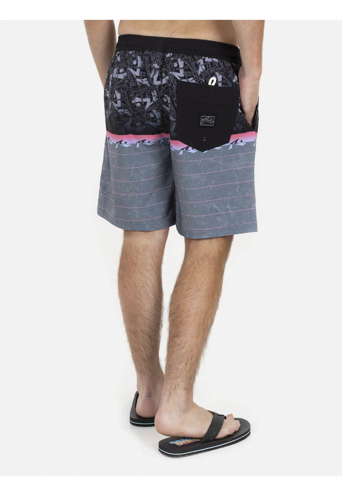 Traje de Baño OLD SCHOOL SURFER ELASTIC WAIST Hombre Multicolor Rusty-1