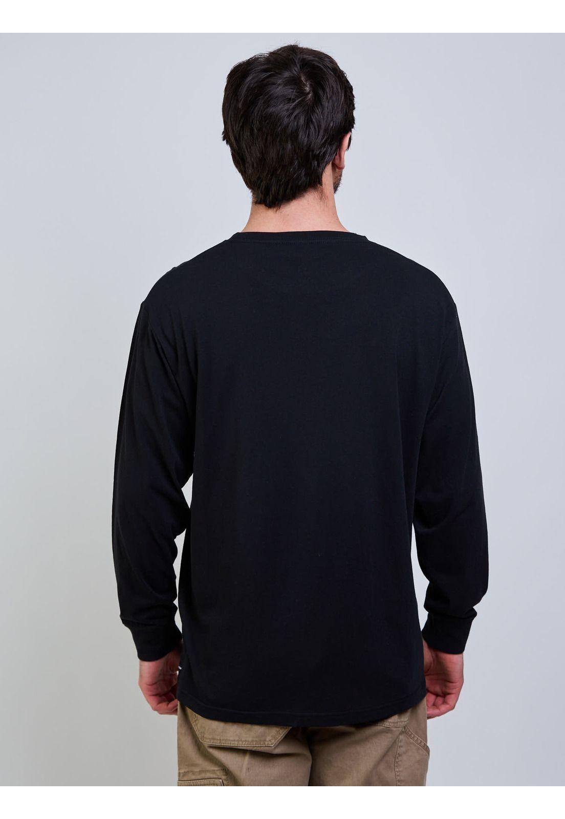 Polera ML Sotne Negro Hombre Volcom-3