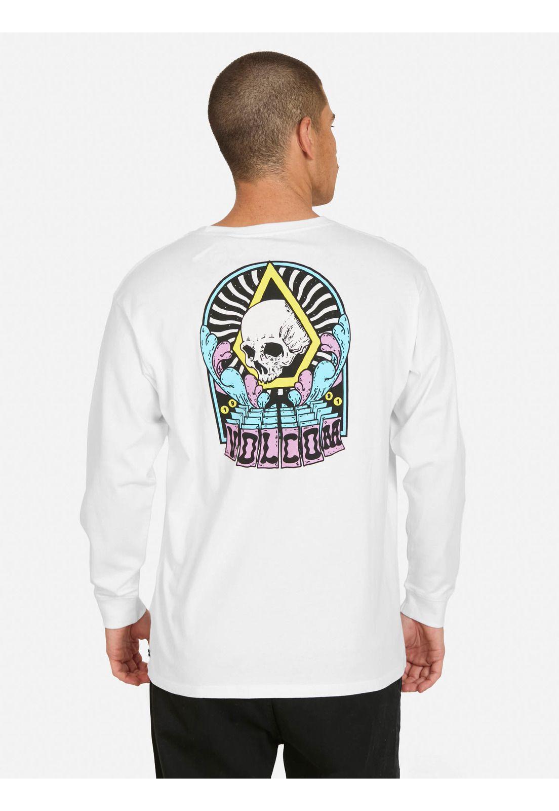 Polera ML Liao Blanco Hombre Volcom-1