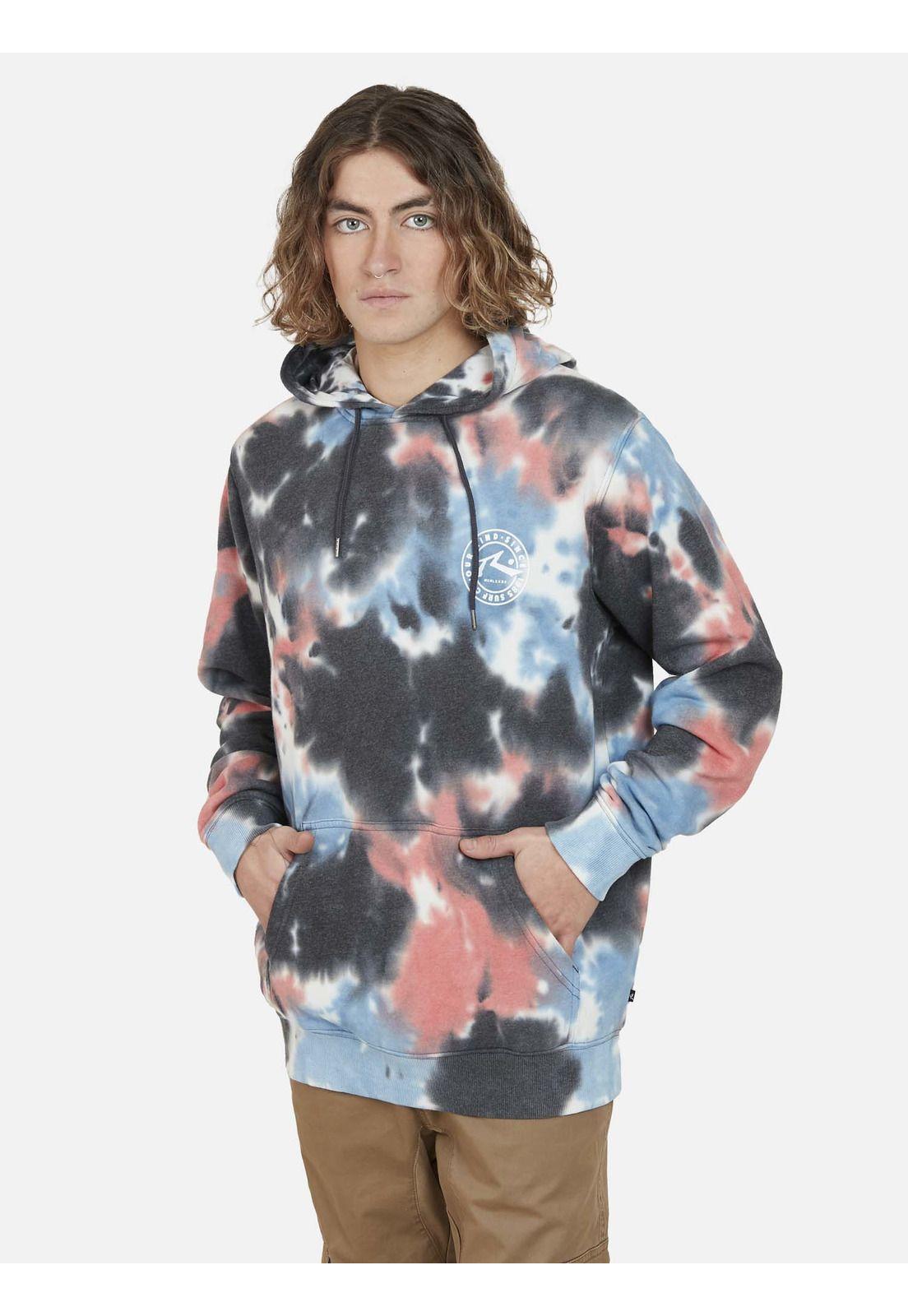 Poleron Canguro 7O514 Hombre Multicolor Rusty-0