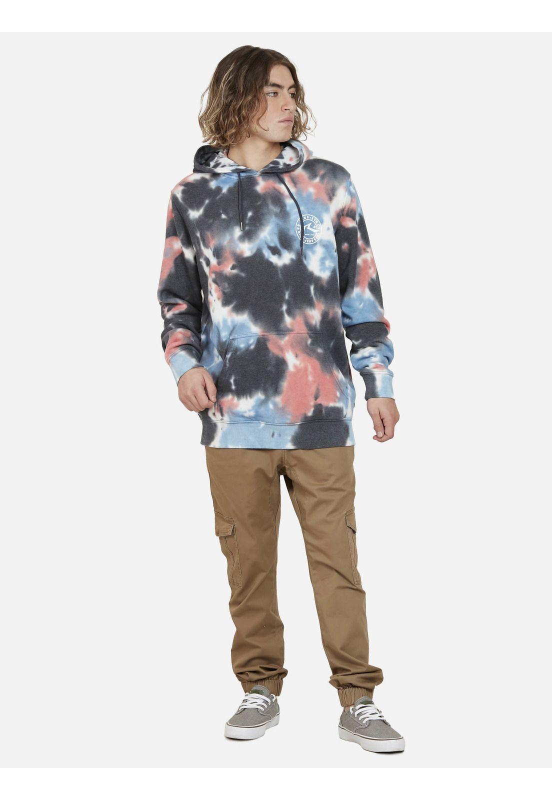 Poleron Canguro 7O514 Hombre Multicolor Rusty-4