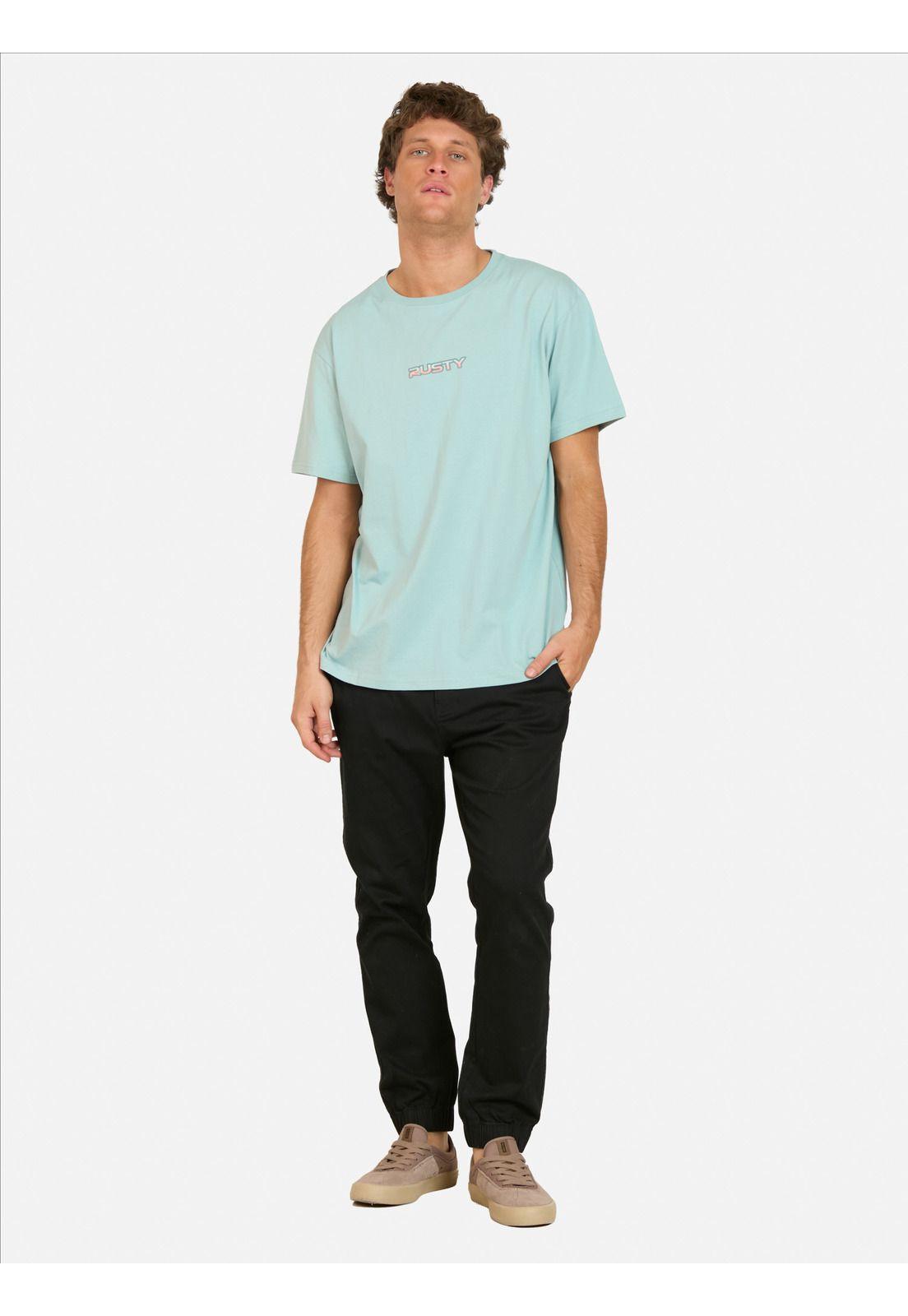 Polera MC Brutal Verde Hombre Rusty-3