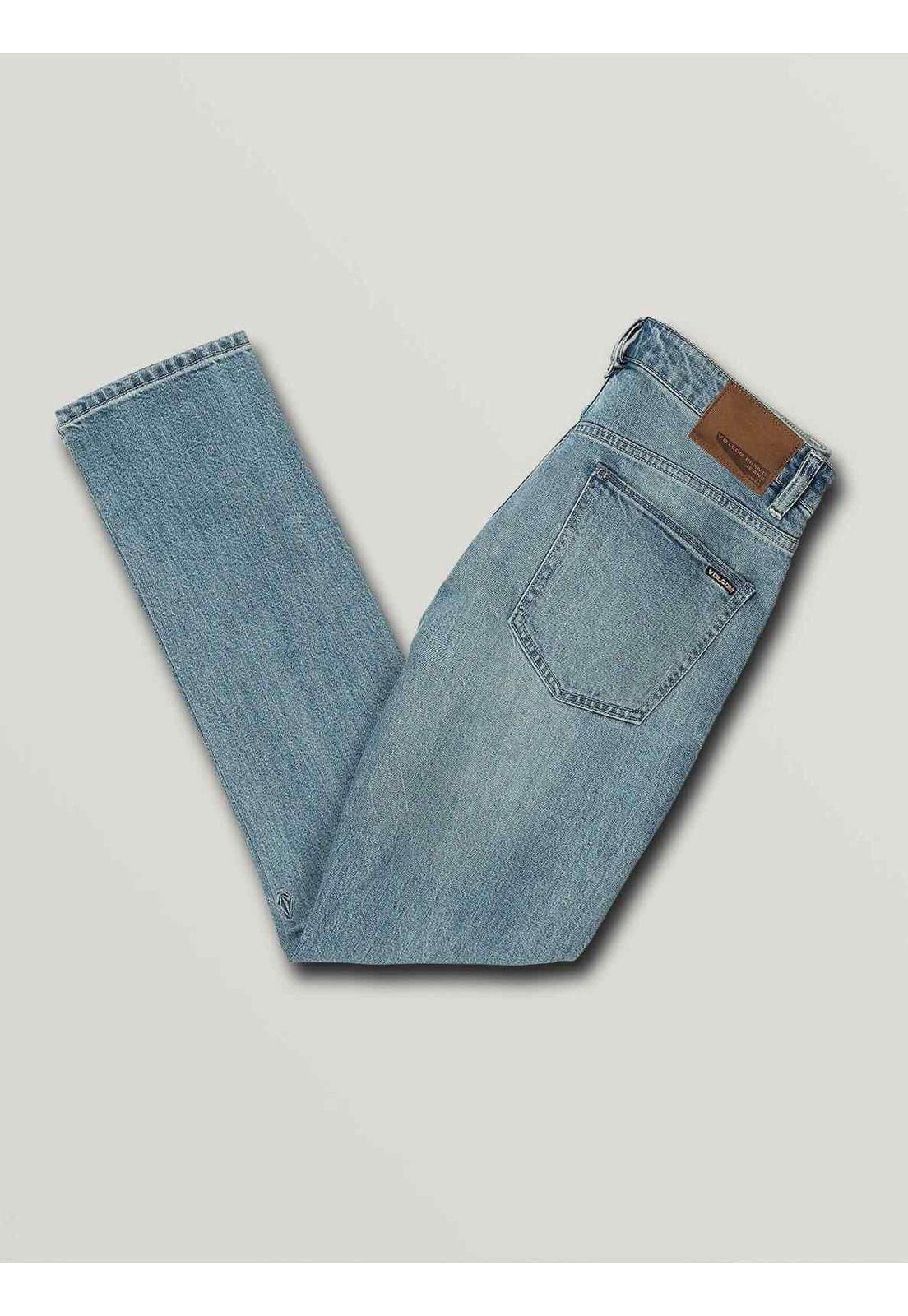 Pantalon Jeans Hombre 7N123-MV21 Celeste Volcom-3