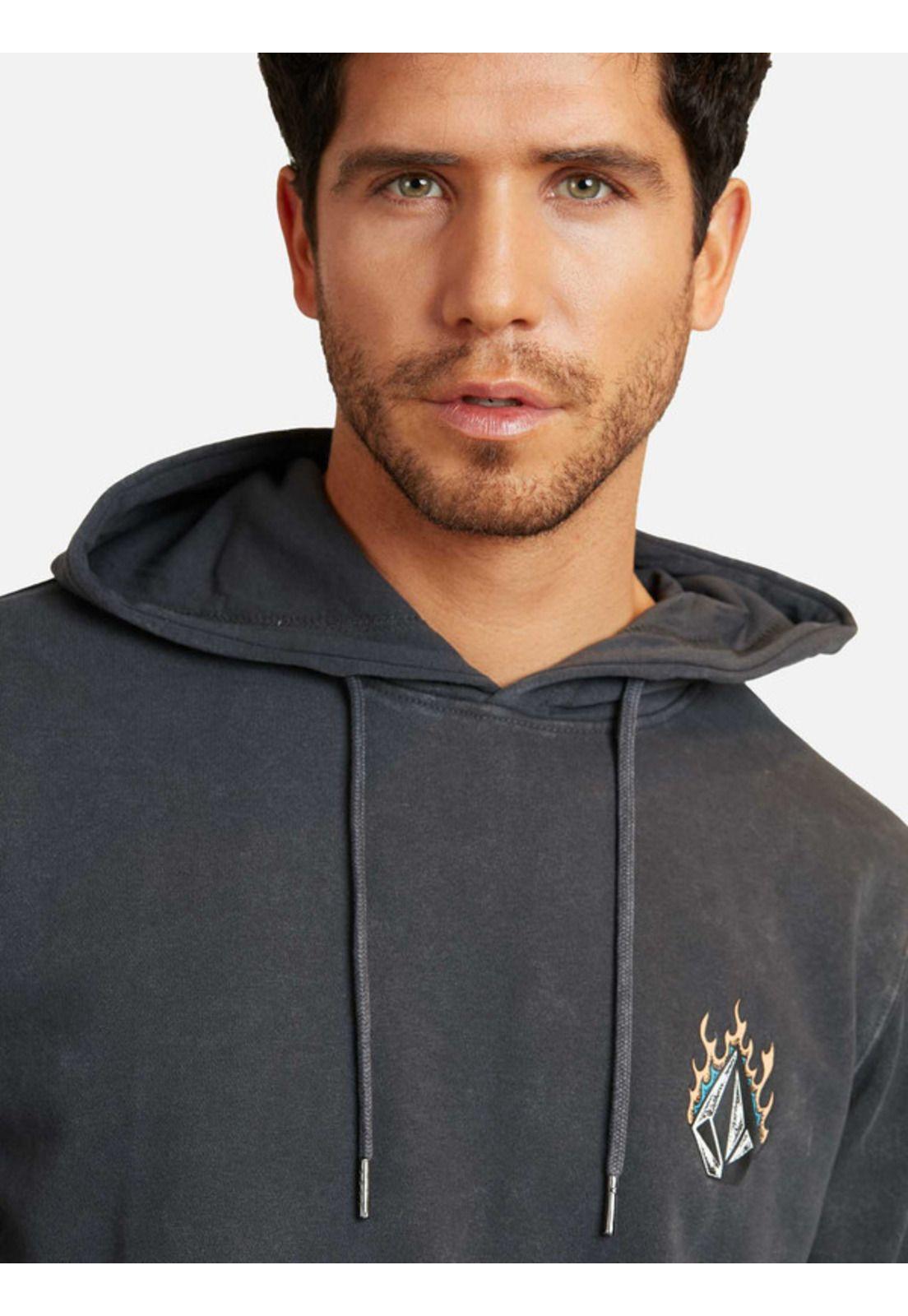 Poleron Galactic Glimmer Turquesa Hombre Volcom-2