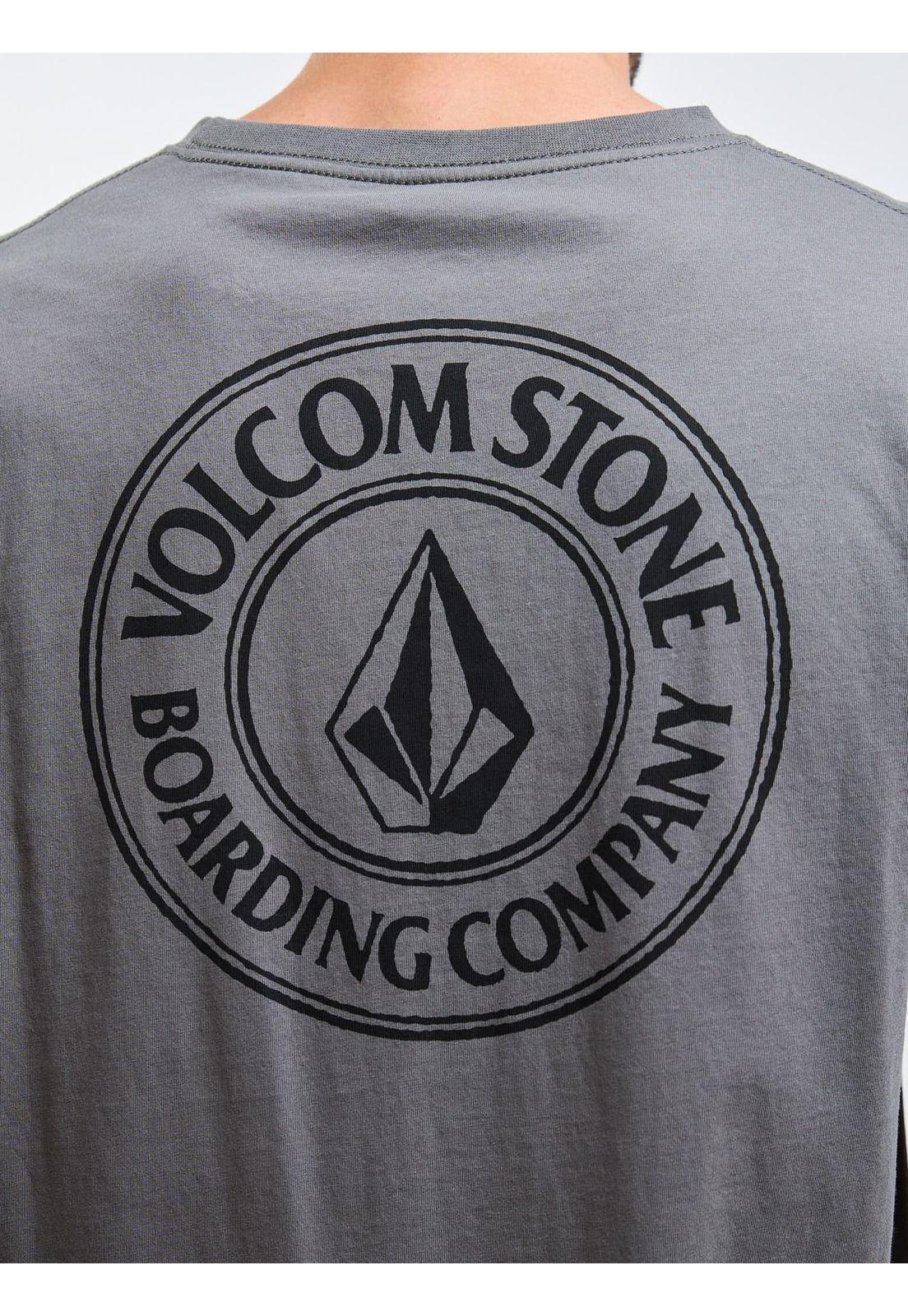 Polera ML Drain You Verde Hombre Volcom-2