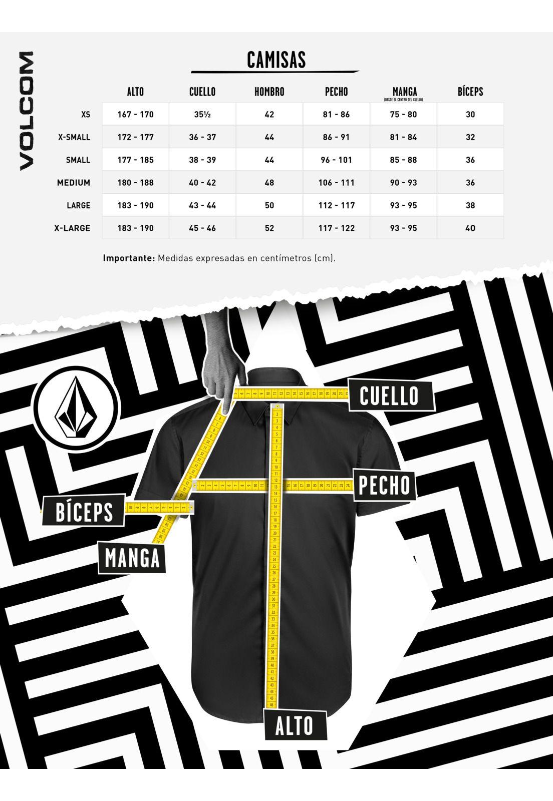 Camisa Tone Stone L/S Hombre Café Volcom-2