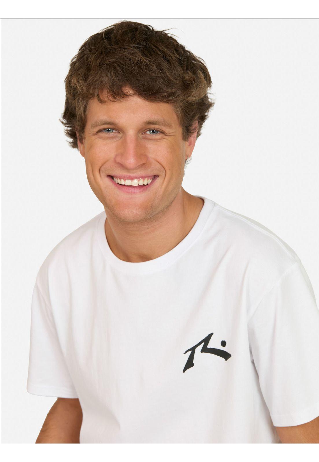 Polera MC Bruma Blanco Hombre Rusty-2