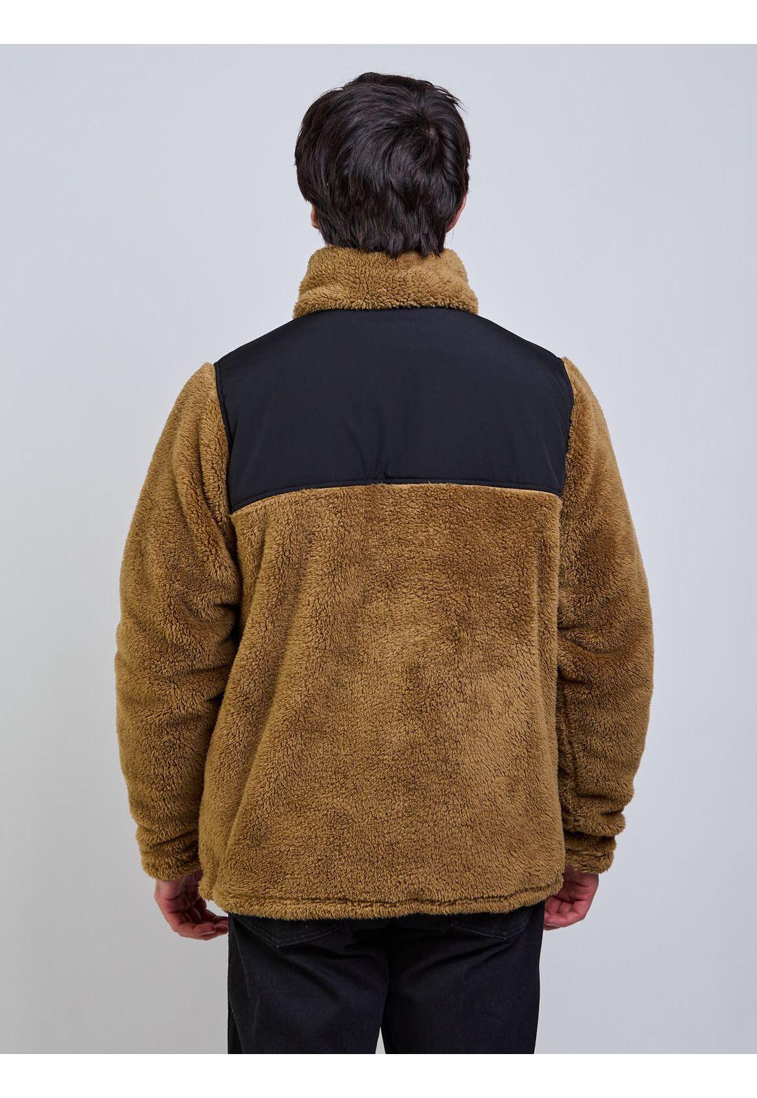 Poleron Chiporro Burnside Café Hombre Volcom-1