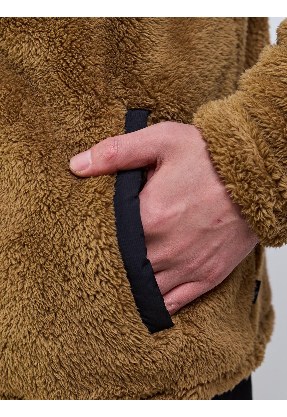 Poleron Chiporro Burnside Café Hombre Volcom-4