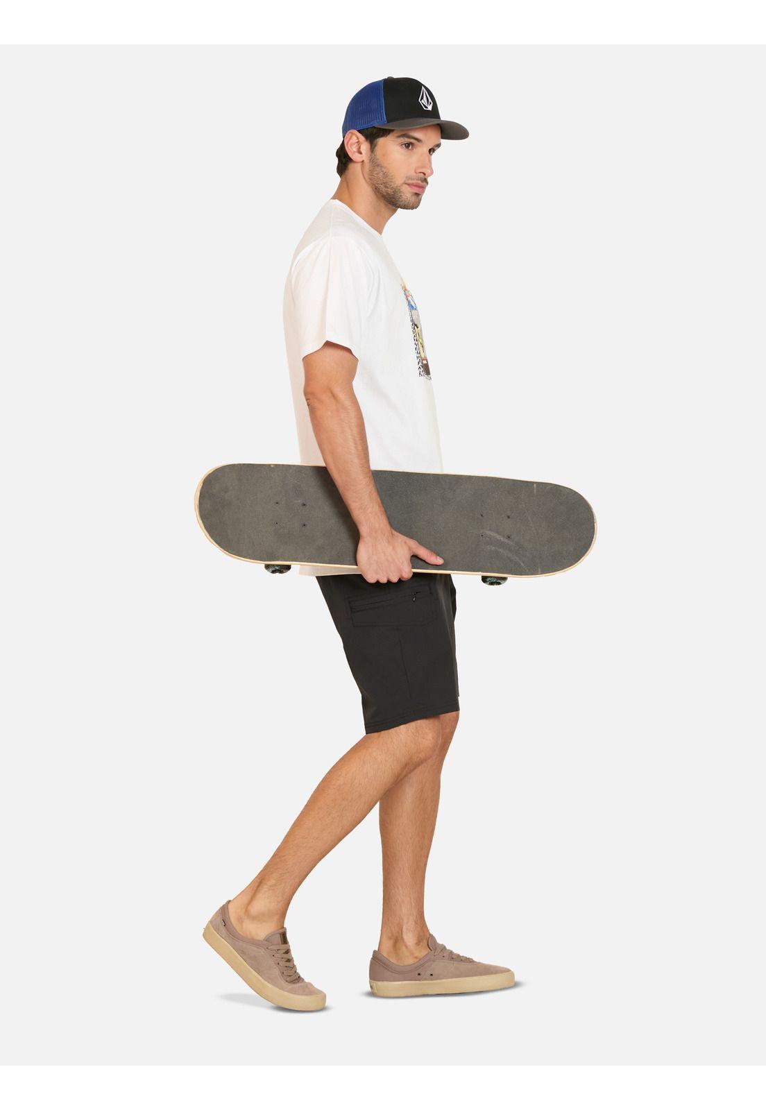 Bermuda Salvaje Negro Hombre Volcom-3