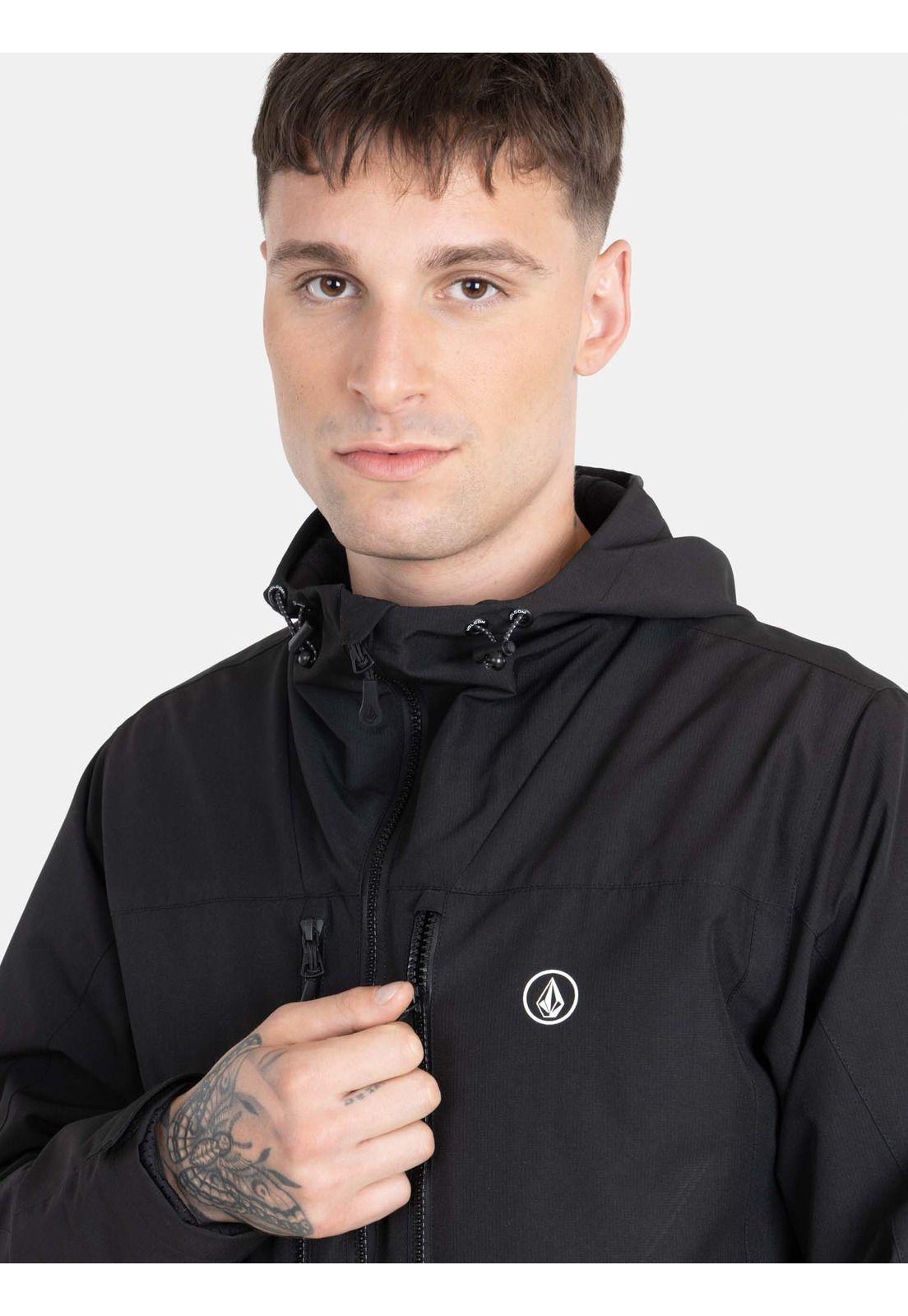 Cortaviento Windbreaker Canesu Negro Hombre Volcom-2