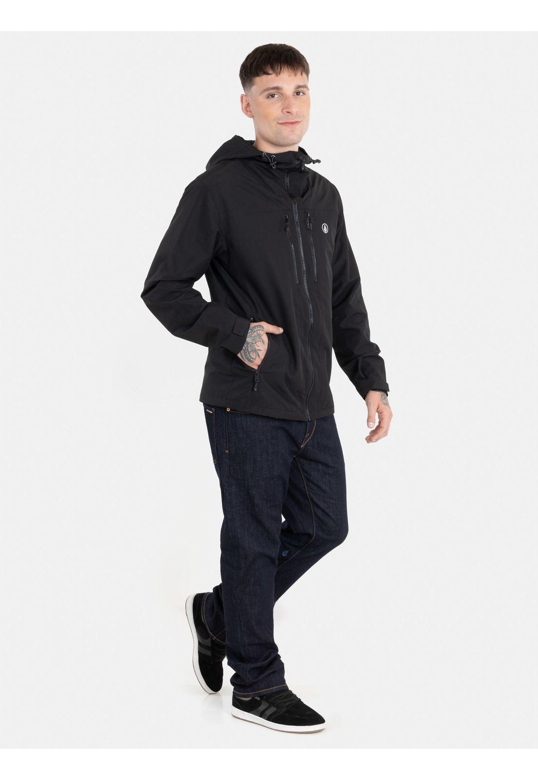 Cortaviento Windbreaker Canesu Negro Hombre Volcom-3