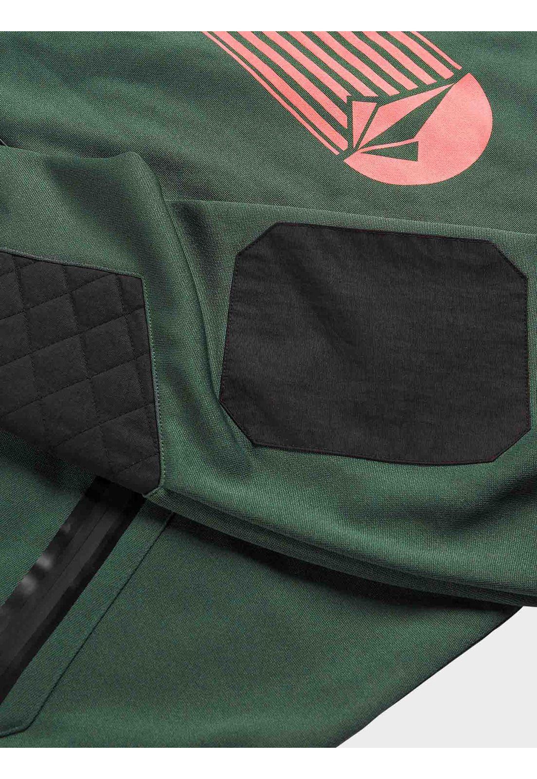 Poleron LET IT STORM CREW Hombre Verde Volcom-2